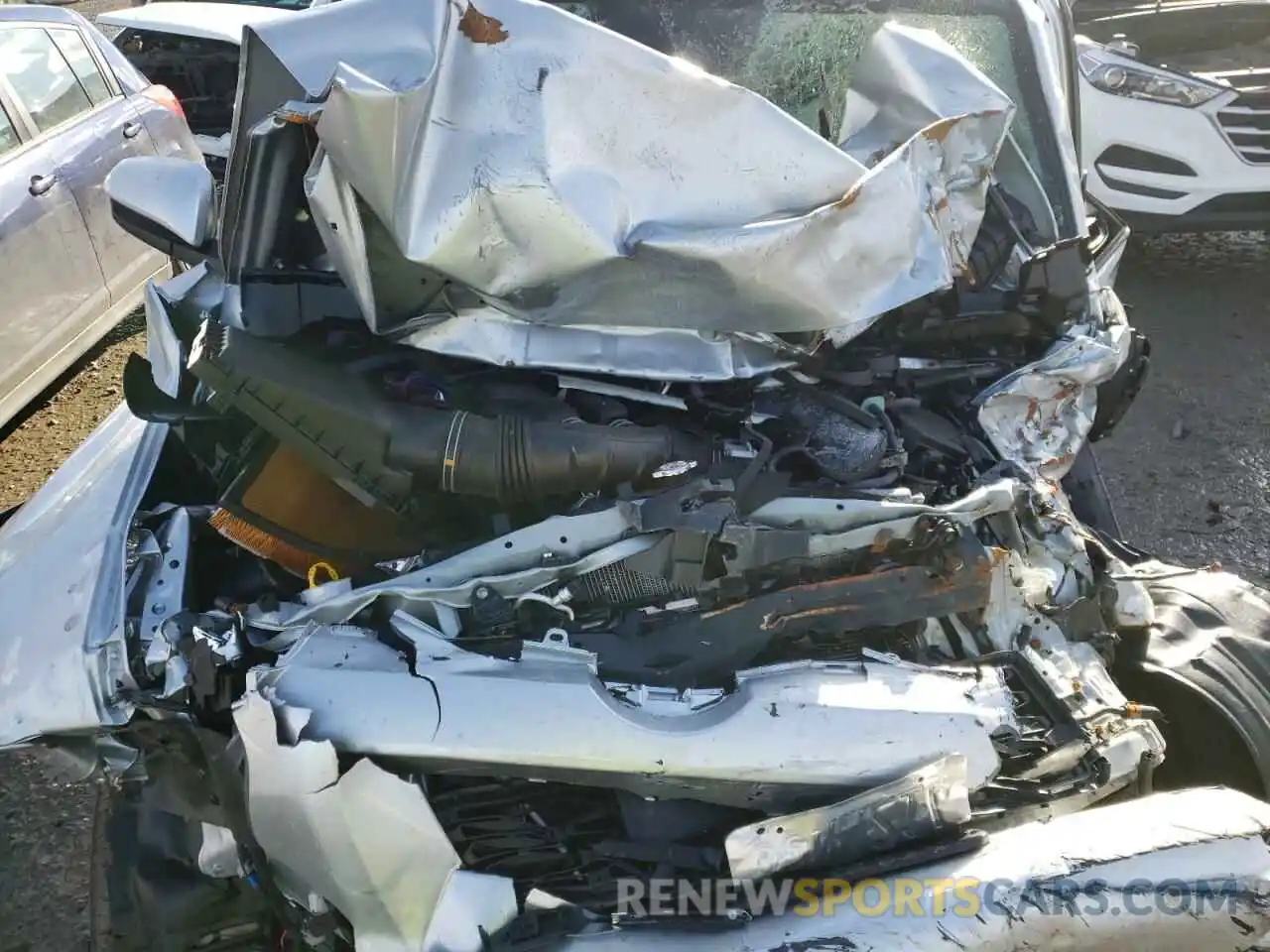 7 Photograph of a damaged car JTEEU5JR4M5238684 TOYOTA 4RUNNER 2021