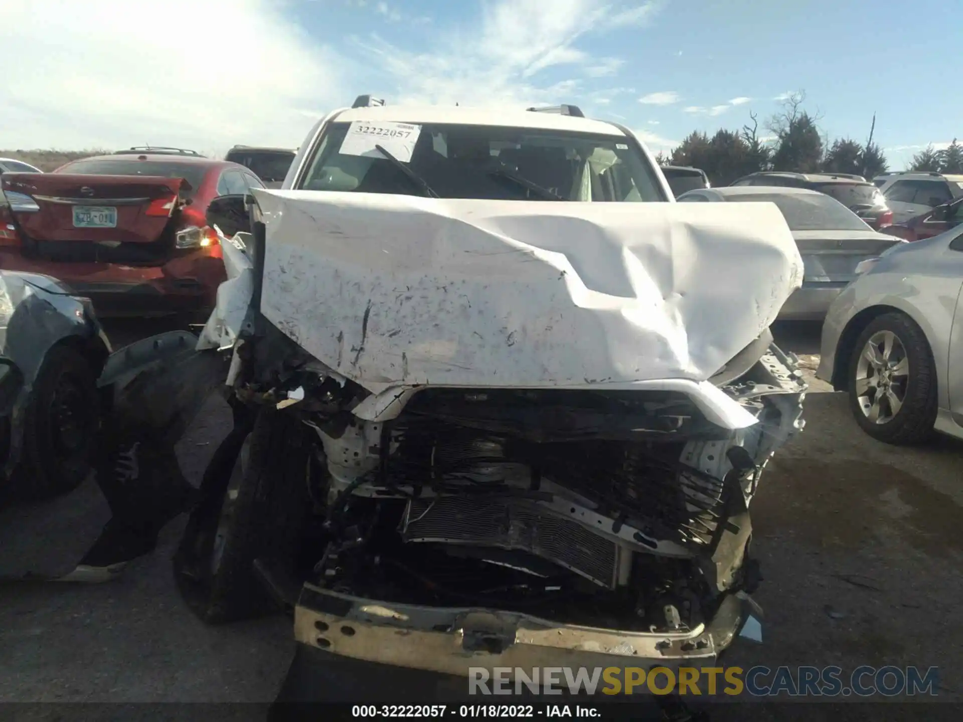 6 Photograph of a damaged car JTEEU5JR5M5234899 TOYOTA 4RUNNER 2021