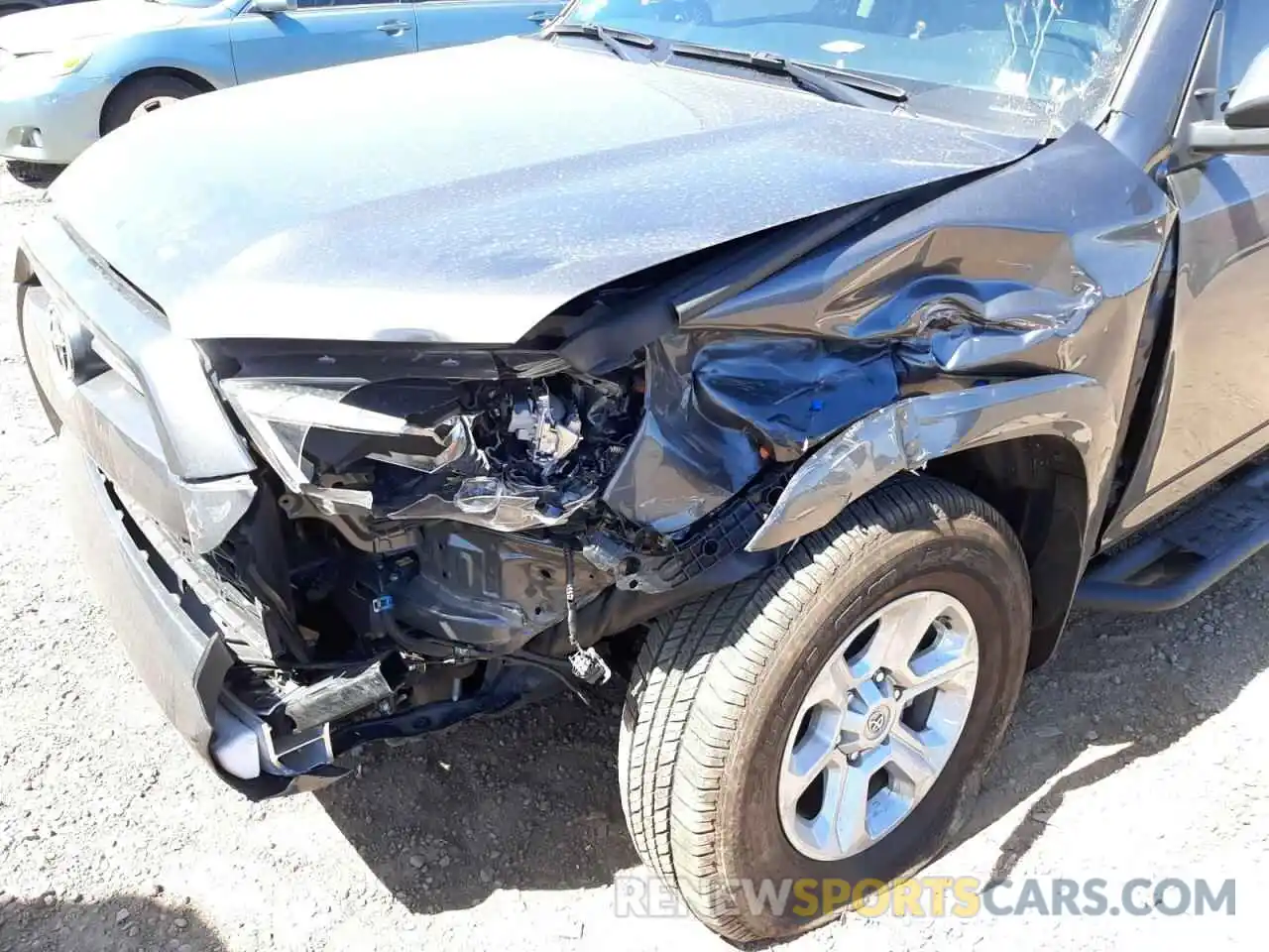 9 Photograph of a damaged car JTEEU5JR6M5230537 TOYOTA 4RUNNER 2021