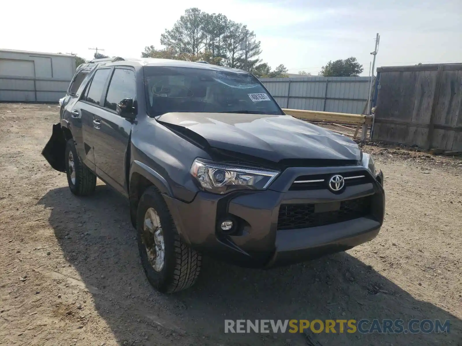 1 Photograph of a damaged car JTEEU5JR6M5234121 TOYOTA 4RUNNER 2021