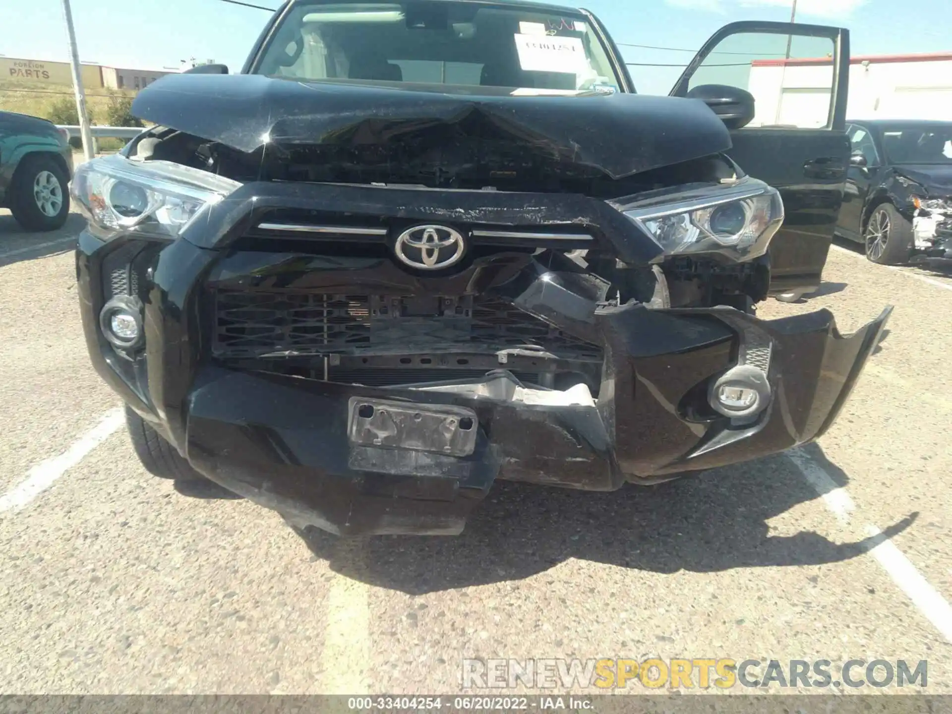 6 Photograph of a damaged car JTEEU5JR7M5230255 TOYOTA 4RUNNER 2021