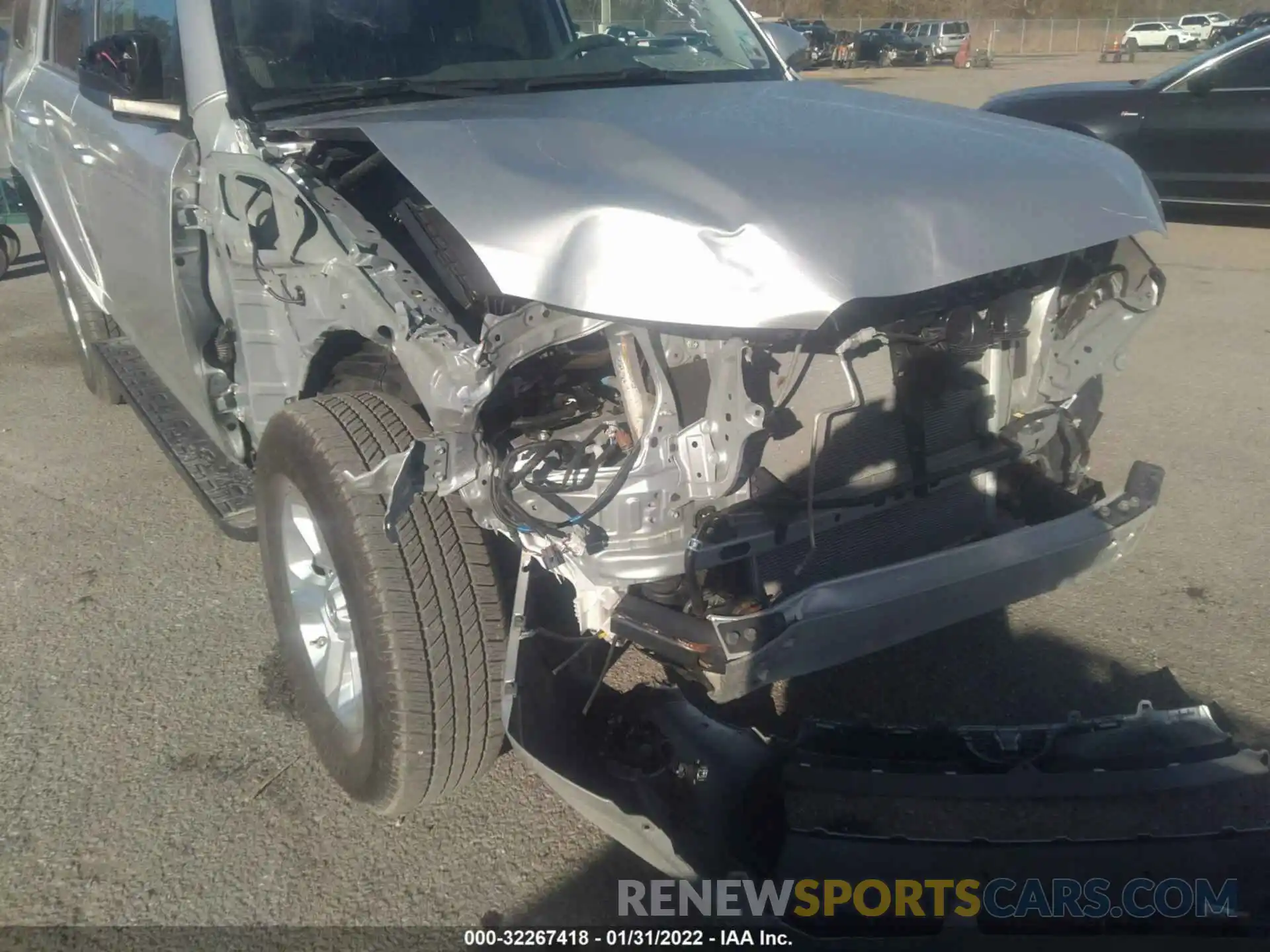 6 Photograph of a damaged car JTEEU5JR7M5244091 TOYOTA 4RUNNER 2021