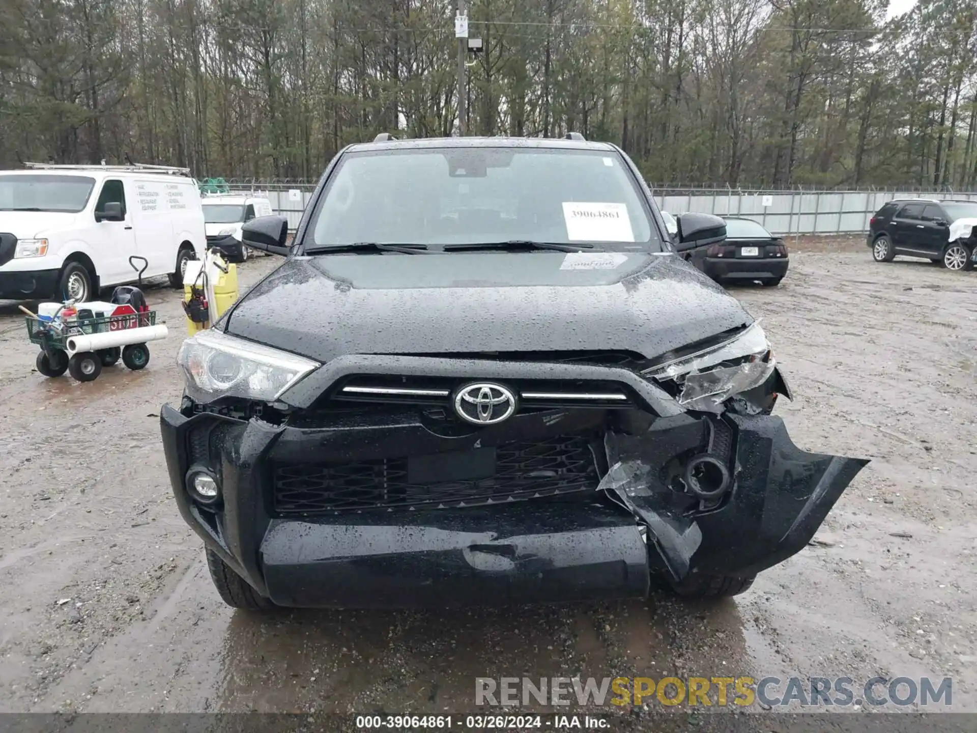 12 Photograph of a damaged car JTEEU5JR8M5232354 TOYOTA 4RUNNER 2021