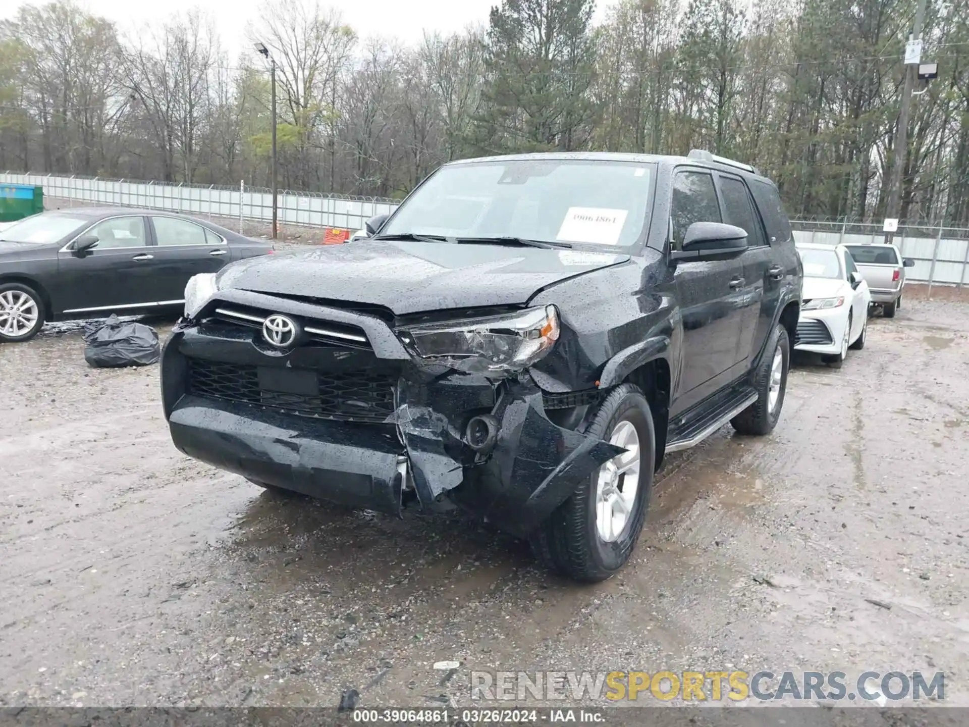 6 Photograph of a damaged car JTEEU5JR8M5232354 TOYOTA 4RUNNER 2021