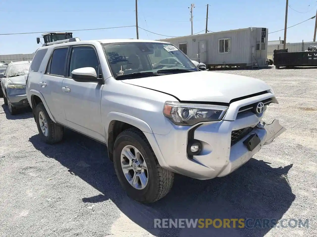 1 Photograph of a damaged car JTEEU5JR9M5238731 TOYOTA 4RUNNER 2021