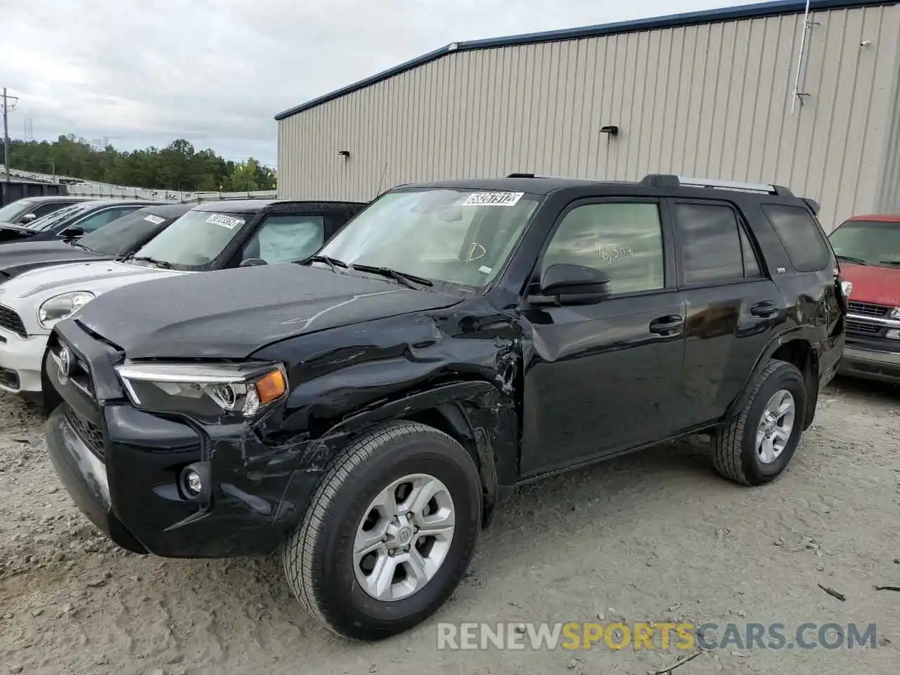 9 Photograph of a damaged car JTEEU5JRXM5237863 TOYOTA 4RUNNER 2021