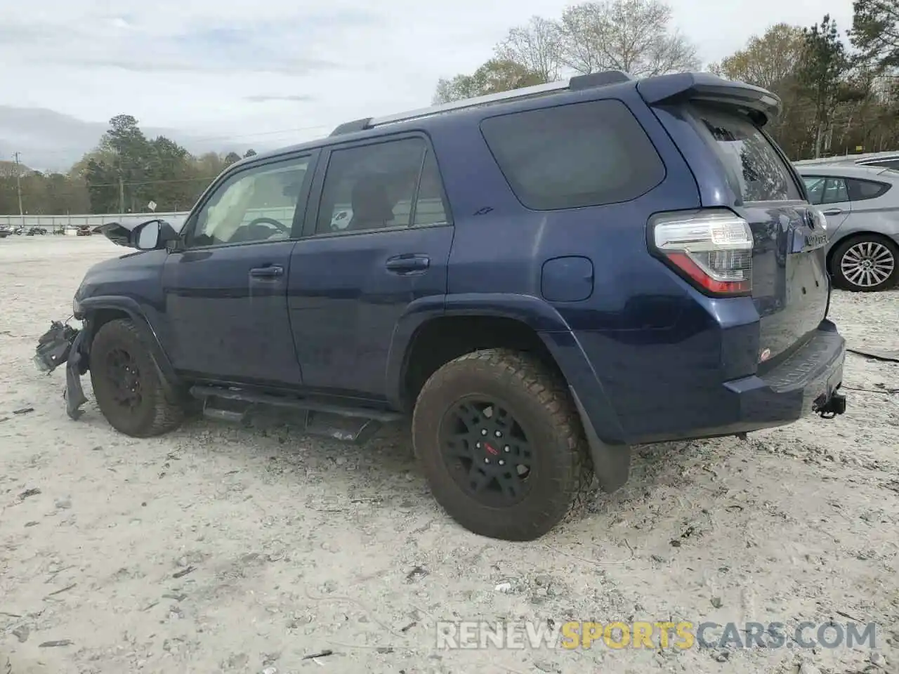 2 Photograph of a damaged car JTEFU5JR0M5229291 TOYOTA 4RUNNER 2021