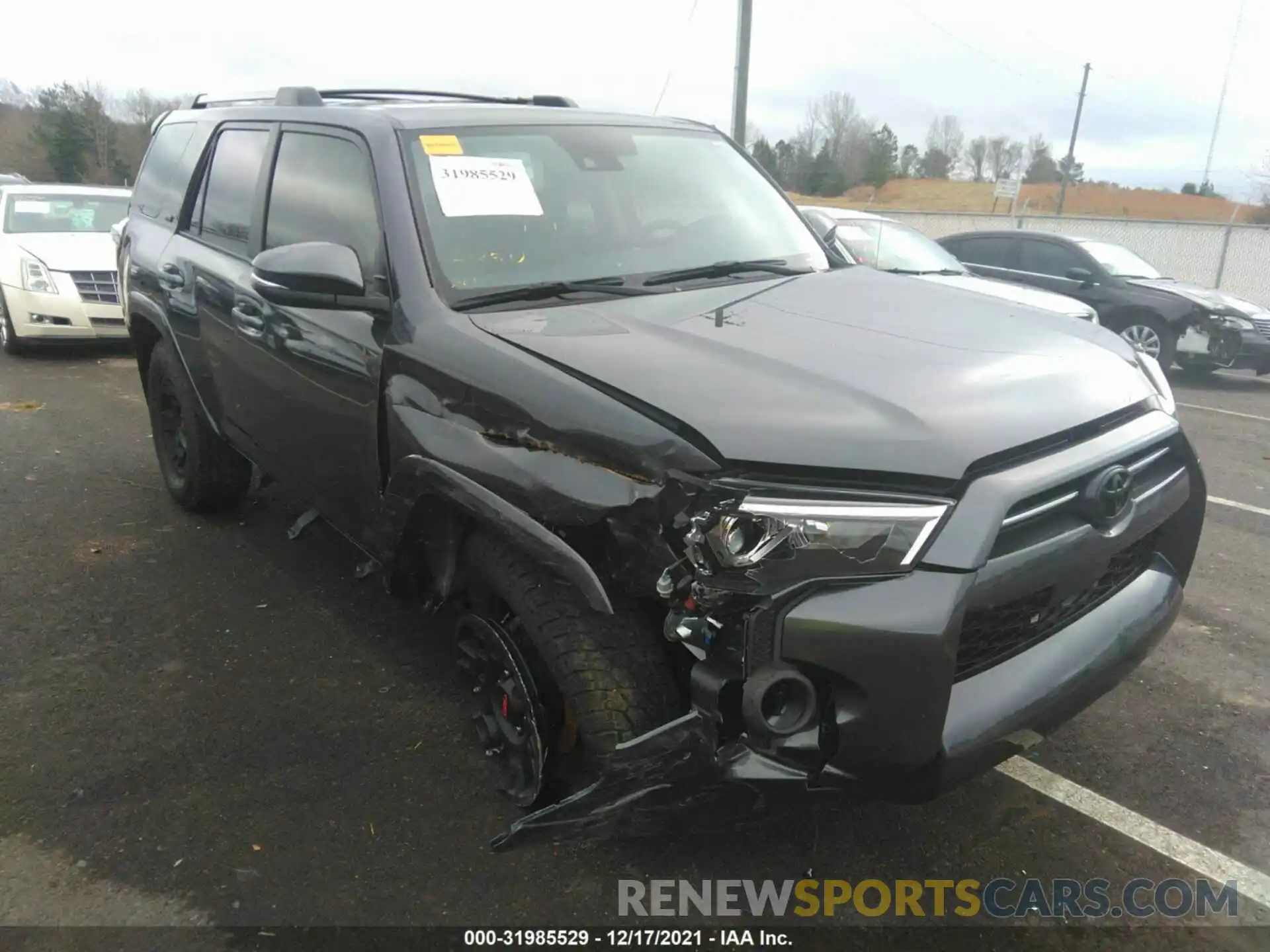 6 Photograph of a damaged car JTEFU5JR0M5244597 TOYOTA 4RUNNER 2021