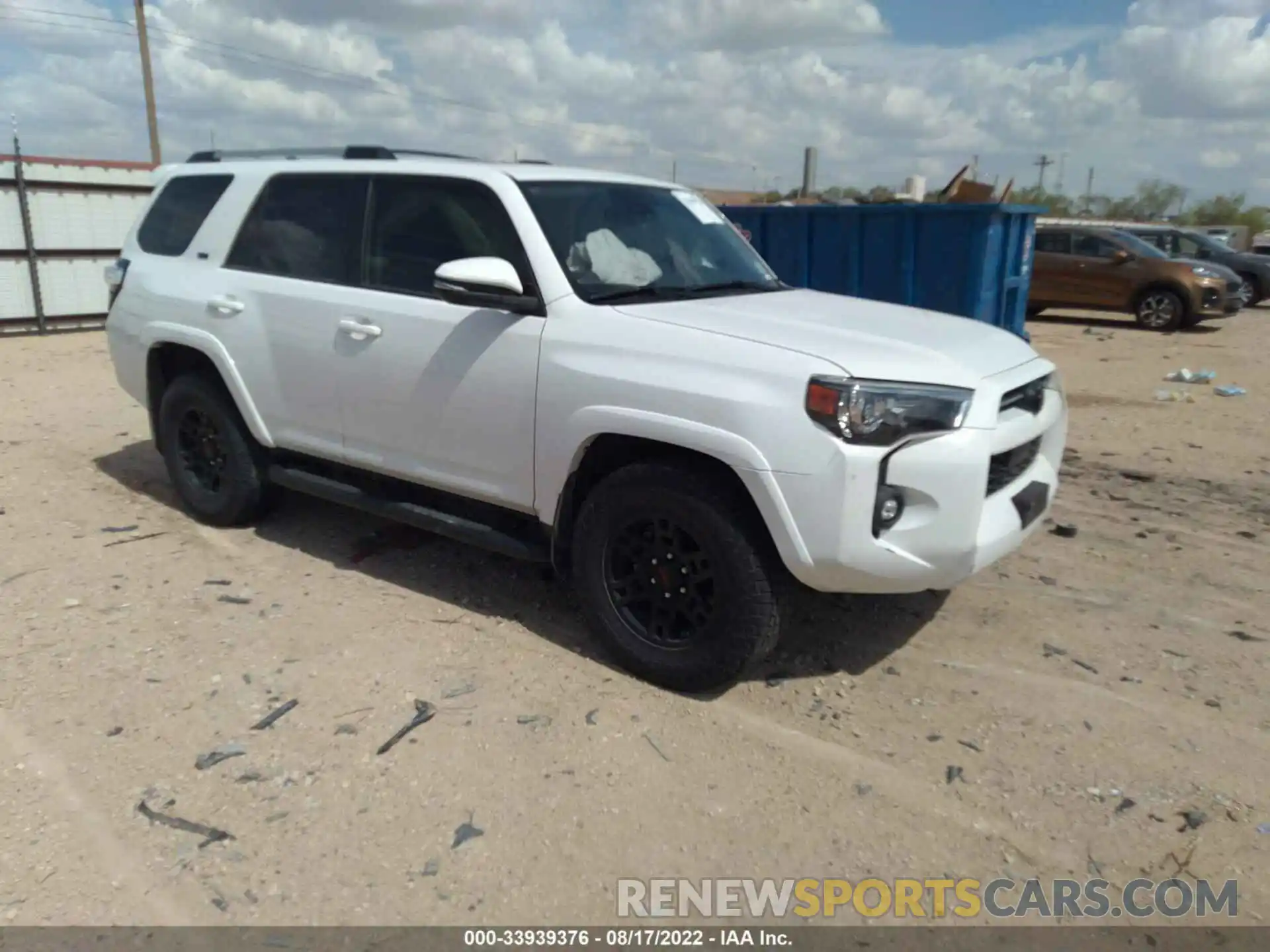 1 Фотография поврежденного автомобиля JTEFU5JR1M5239179 TOYOTA 4RUNNER 2021