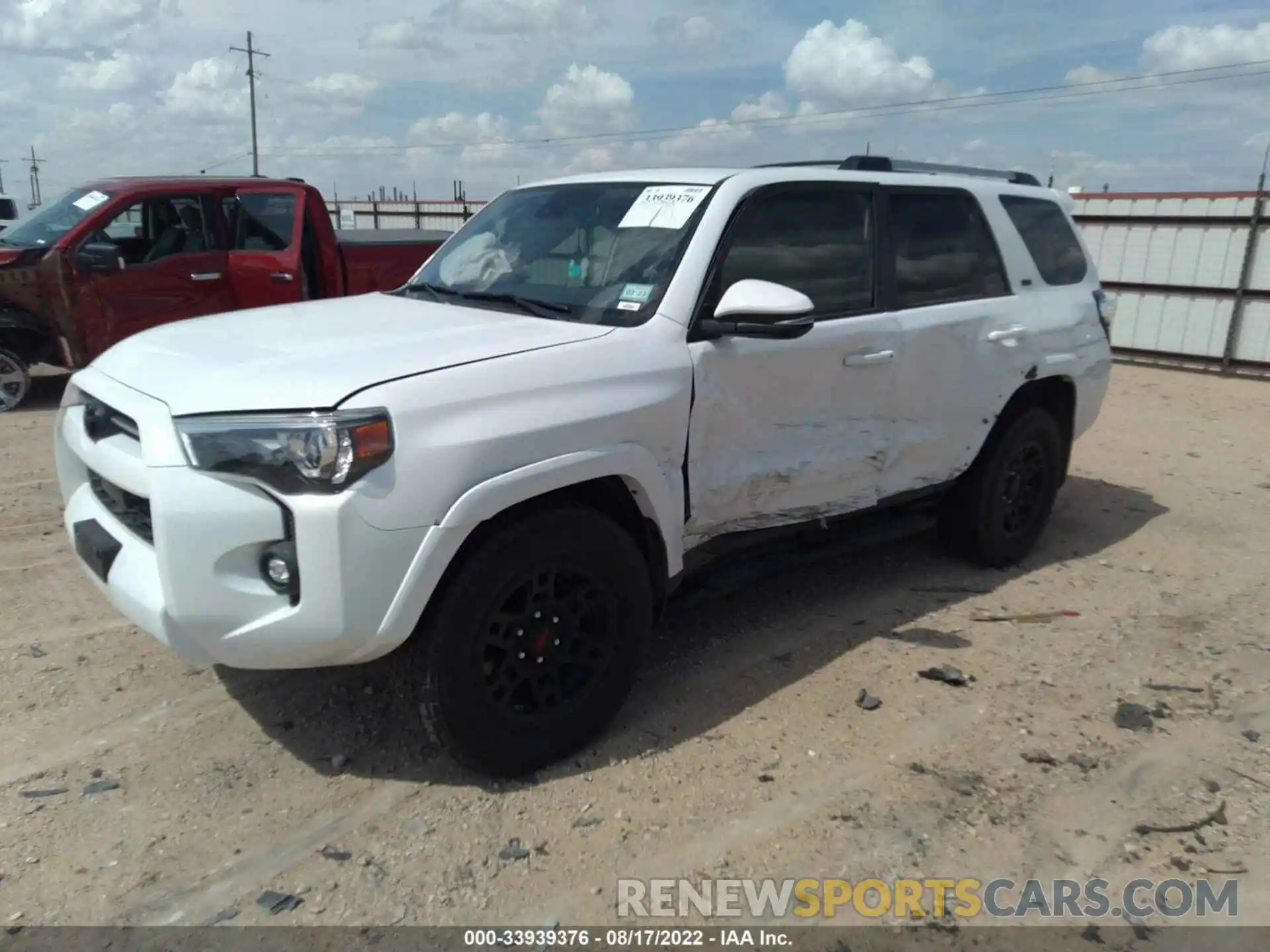 6 Фотография поврежденного автомобиля JTEFU5JR1M5239179 TOYOTA 4RUNNER 2021