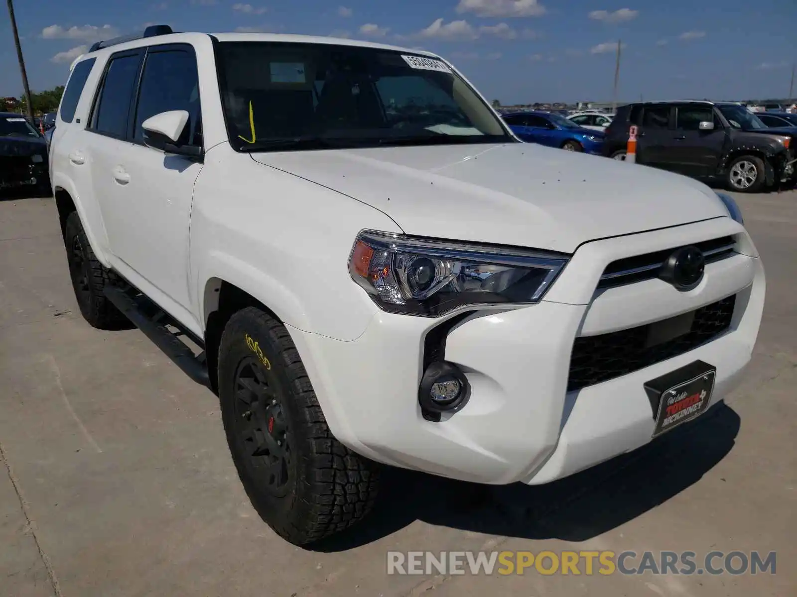 1 Фотография поврежденного автомобиля JTEFU5JR1M5245757 TOYOTA 4RUNNER 2021