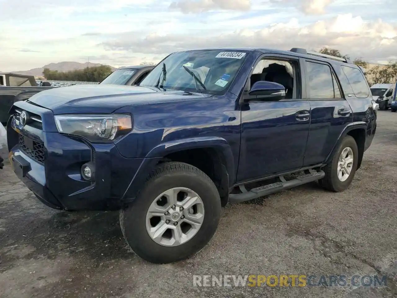 1 Photograph of a damaged car JTEFU5JR1M5250473 TOYOTA 4RUNNER 2021