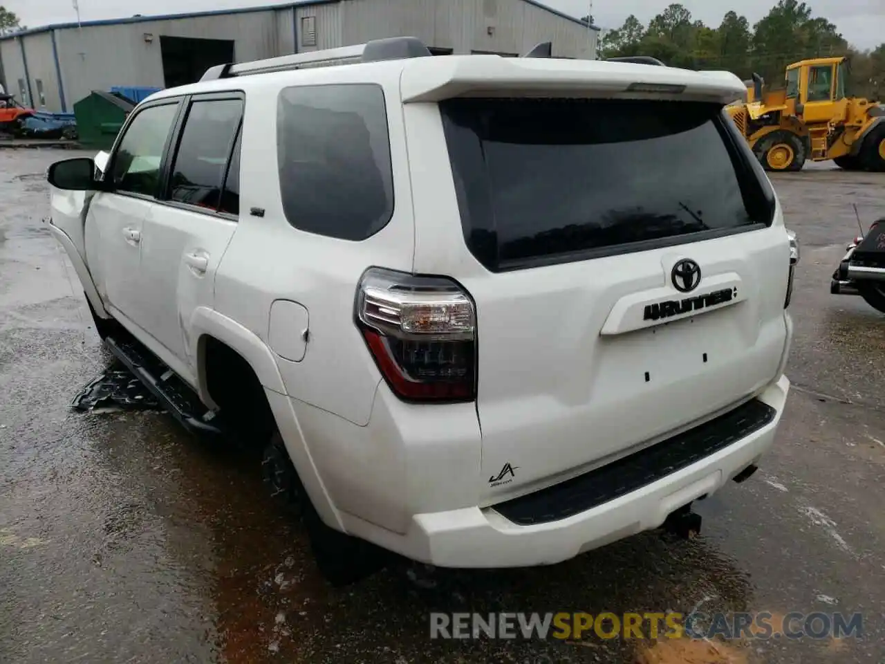 3 Photograph of a damaged car JTEFU5JR2M5229146 TOYOTA 4RUNNER 2021