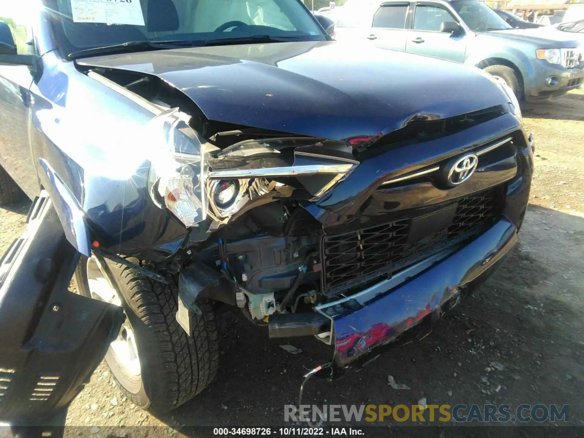 6 Photograph of a damaged car JTEFU5JR2M5242995 TOYOTA 4RUNNER 2021