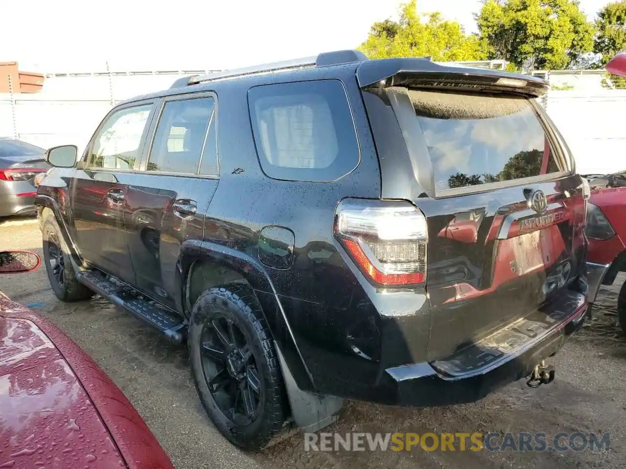 3 Photograph of a damaged car JTEFU5JR4M5249124 TOYOTA 4RUNNER 2021