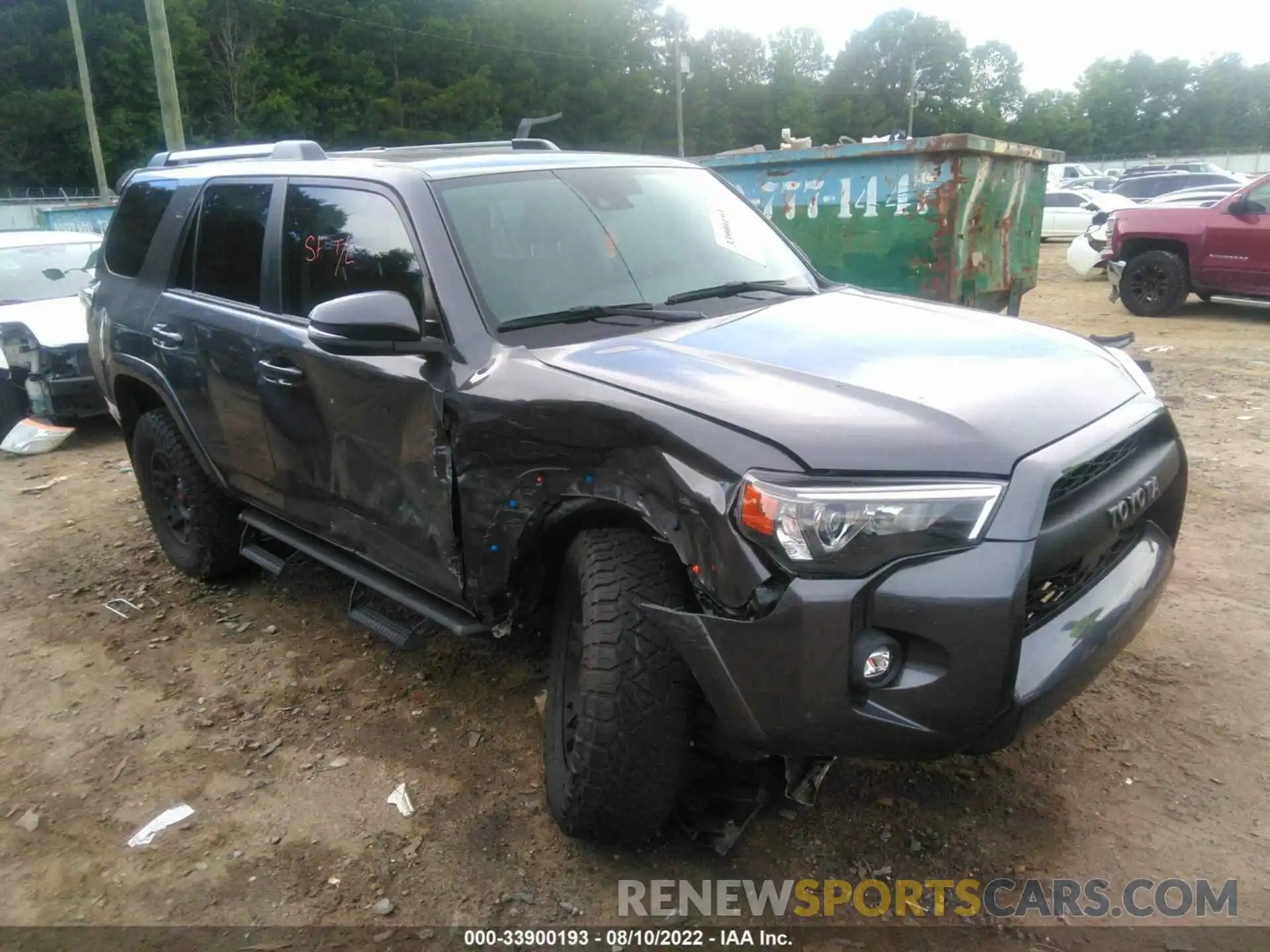 1 Фотография поврежденного автомобиля JTEFU5JR5M5241193 TOYOTA 4RUNNER 2021