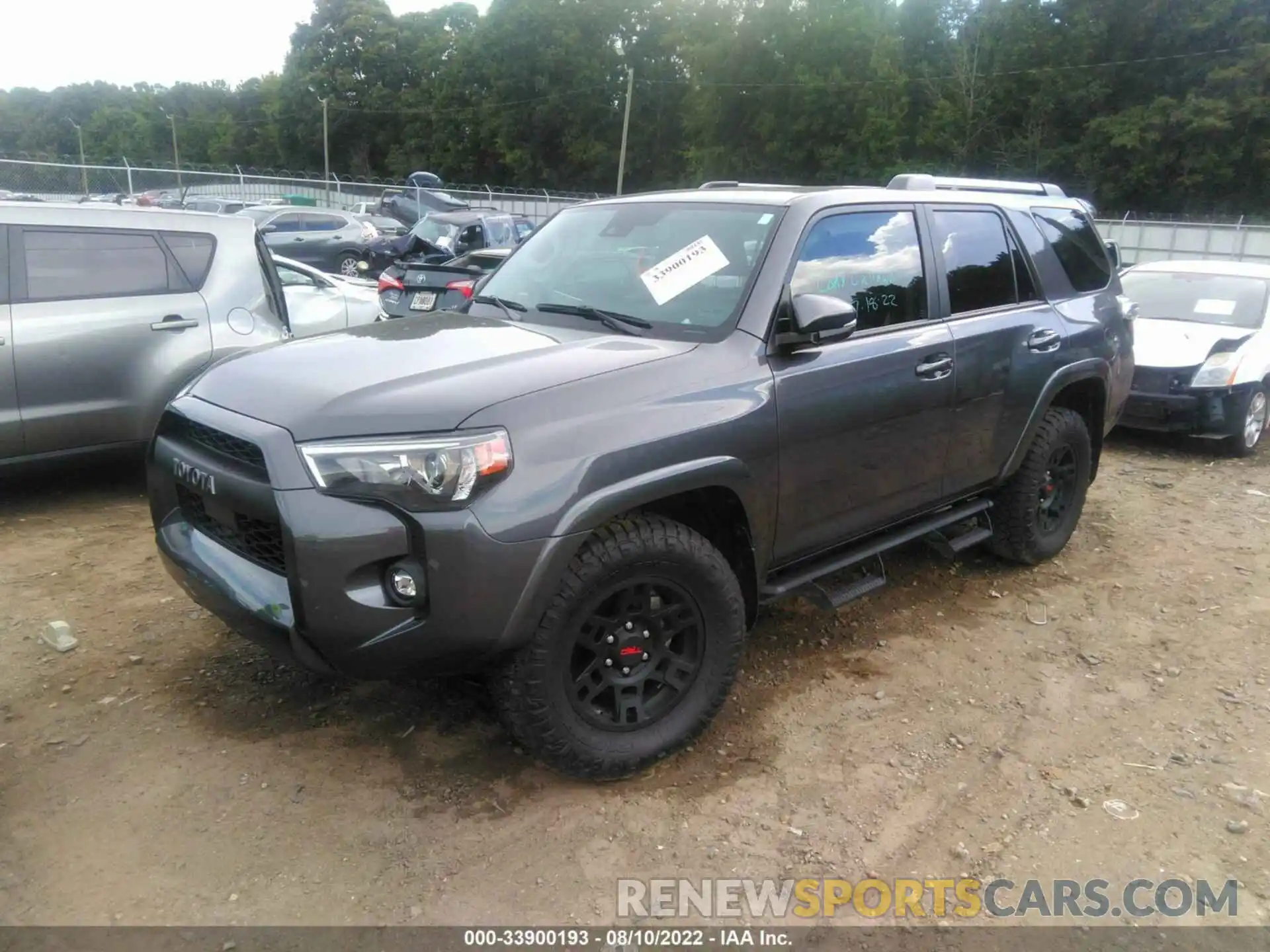 2 Фотография поврежденного автомобиля JTEFU5JR5M5241193 TOYOTA 4RUNNER 2021