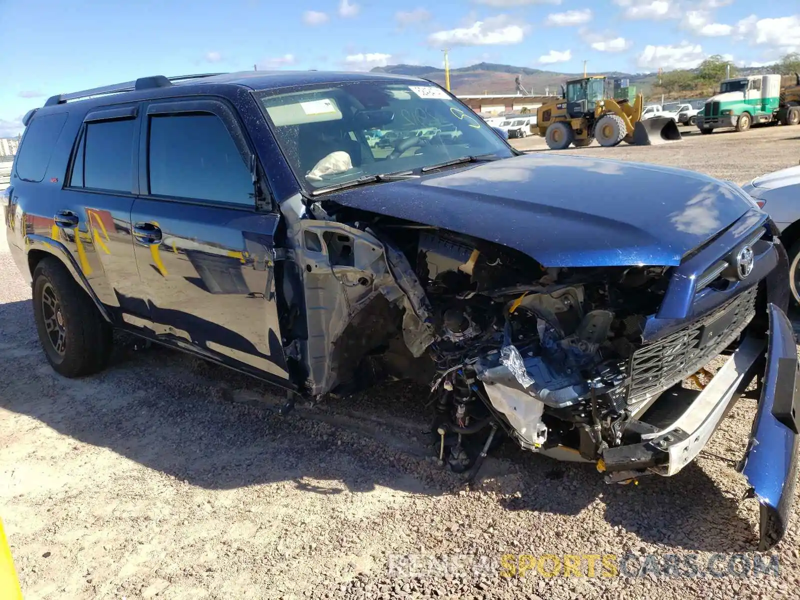 9 Photograph of a damaged car JTEFU5JR6M5237881 TOYOTA 4RUNNER 2021