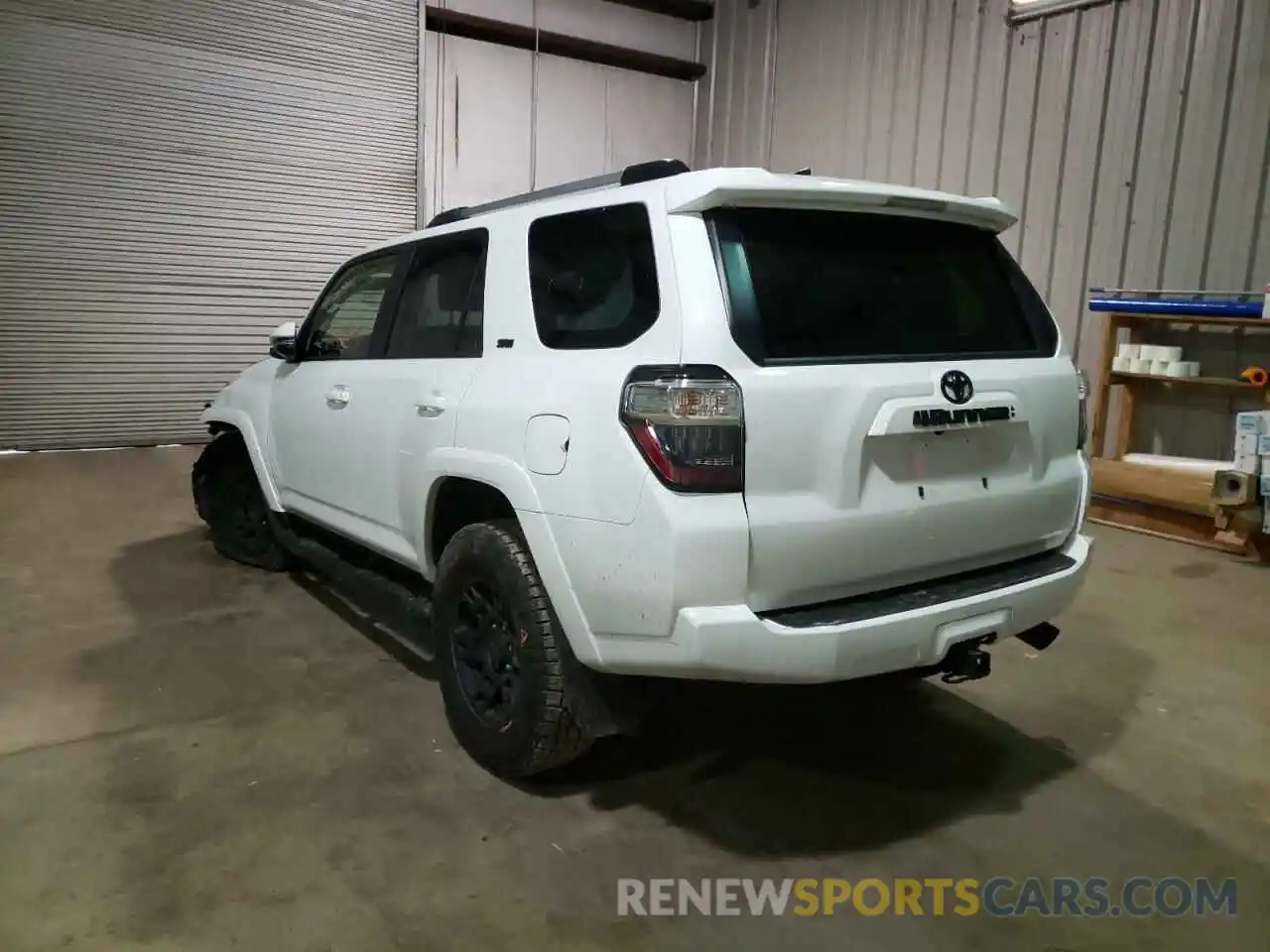 3 Photograph of a damaged car JTEFU5JR6M5242420 TOYOTA 4RUNNER 2021