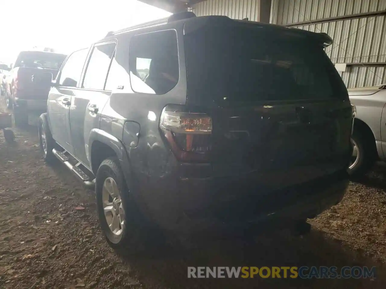 3 Photograph of a damaged car JTEFU5JR6M5244359 TOYOTA 4RUNNER 2021