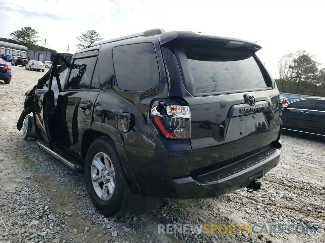 3 Photograph of a damaged car JTEFU5JR6M5246547 TOYOTA 4RUNNER 2021