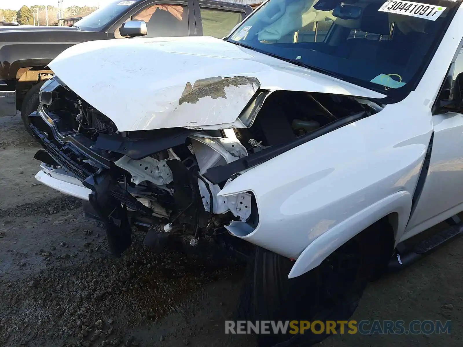 9 Photograph of a damaged car JTEFU5JR7M5230891 TOYOTA 4RUNNER 2021