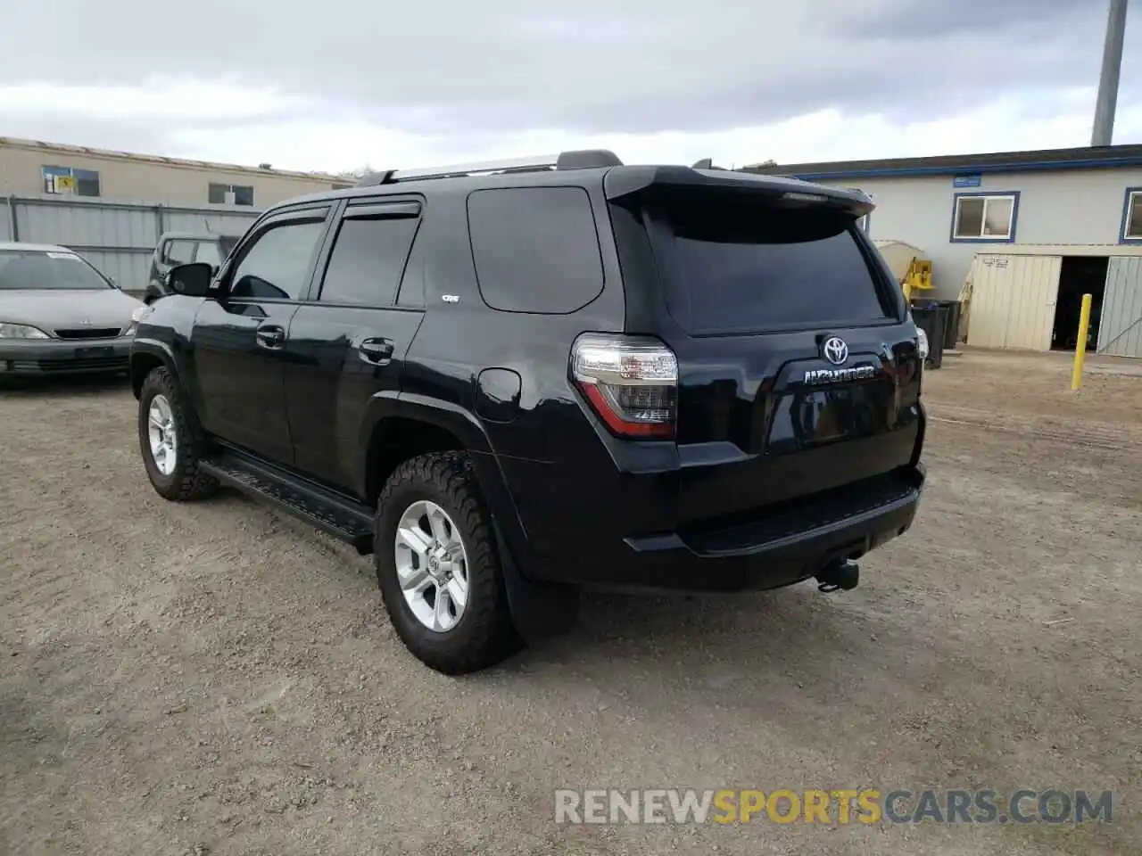 3 Photograph of a damaged car JTEFU5JR7M5232723 TOYOTA 4RUNNER 2021