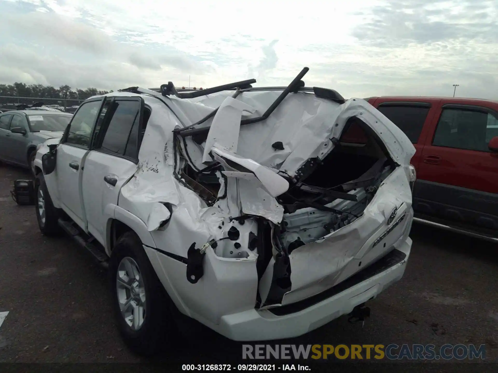 6 Photograph of a damaged car JTEFU5JR7M5235430 TOYOTA 4RUNNER 2021