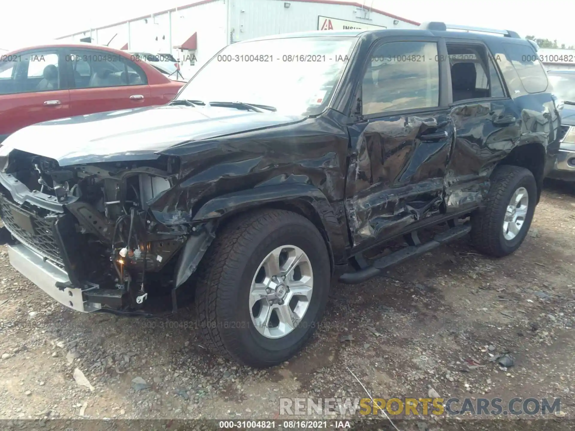 6 Photograph of a damaged car JTEFU5JR9M5244033 TOYOTA 4RUNNER 2021