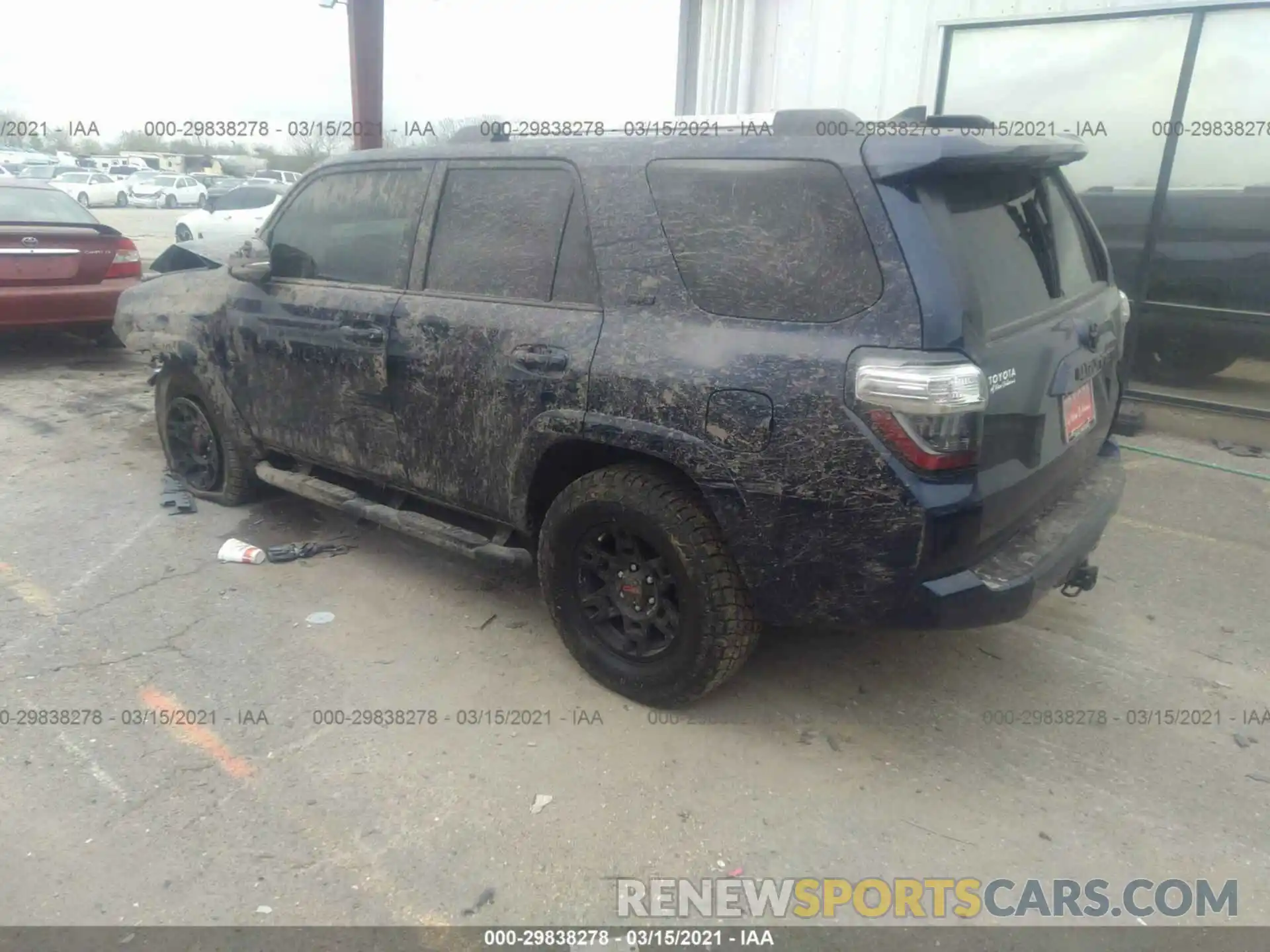 3 Photograph of a damaged car JTEFU5JRXM5230674 TOYOTA 4RUNNER 2021