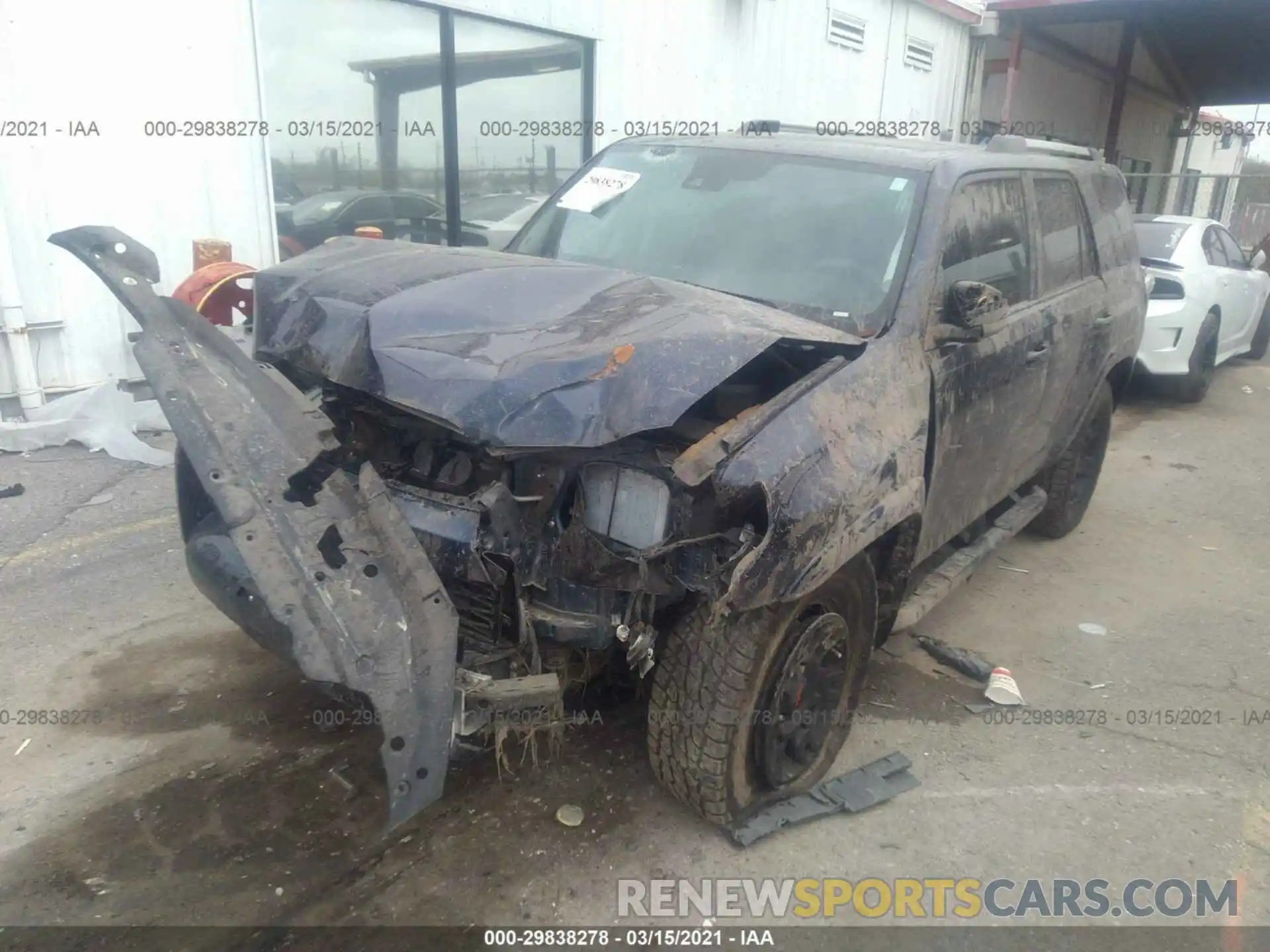 6 Фотография поврежденного автомобиля JTEFU5JRXM5230674 TOYOTA 4RUNNER 2021