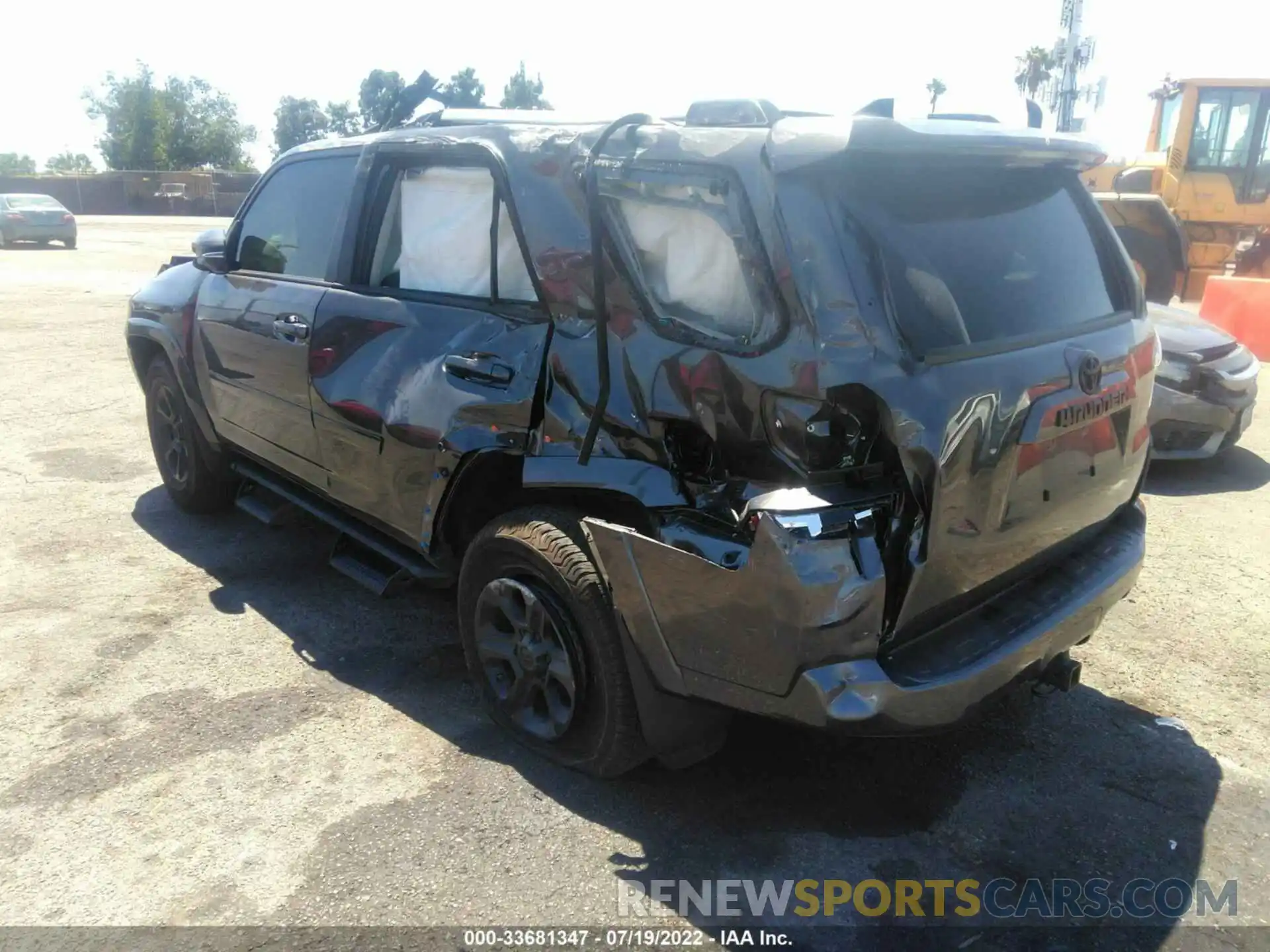 3 Photograph of a damaged car JTEFU5JRXM5241559 TOYOTA 4RUNNER 2021