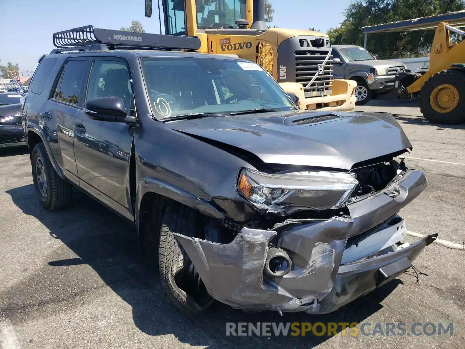 1 Photograph of a damaged car JTEHU5JR0M5838664 TOYOTA 4RUNNER 2021