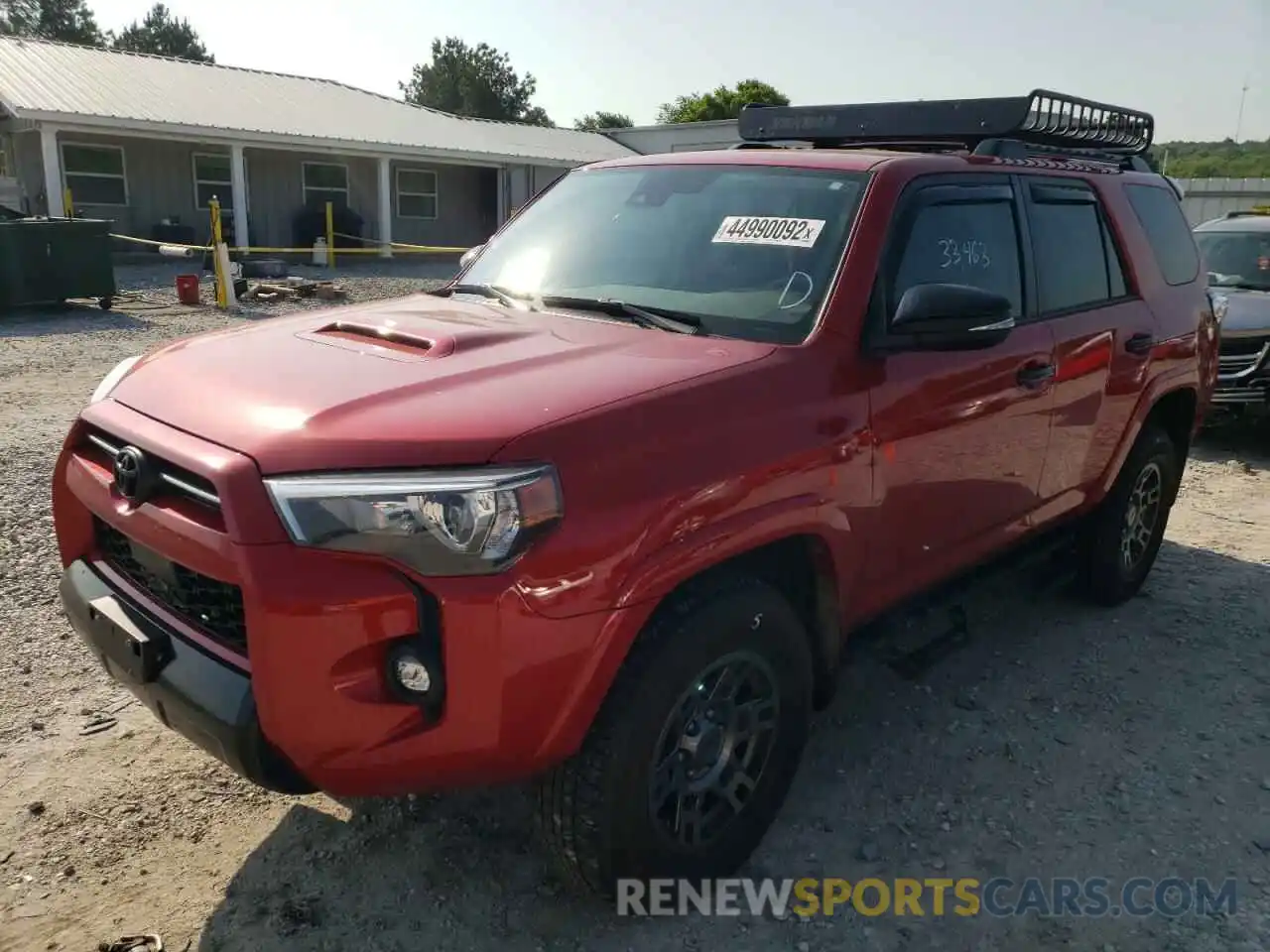 2 Photograph of a damaged car JTEHU5JR0M5840401 TOYOTA 4RUNNER 2021