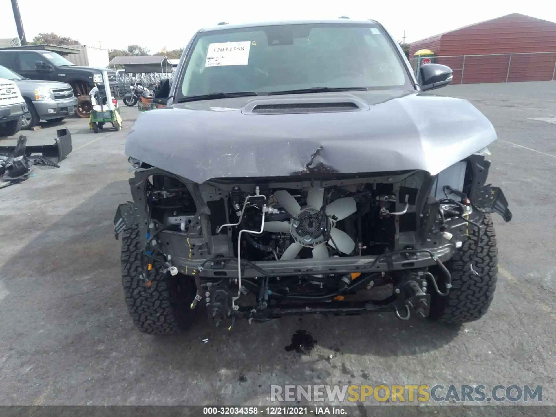 6 Photograph of a damaged car JTEHU5JR0M5901343 TOYOTA 4RUNNER 2021