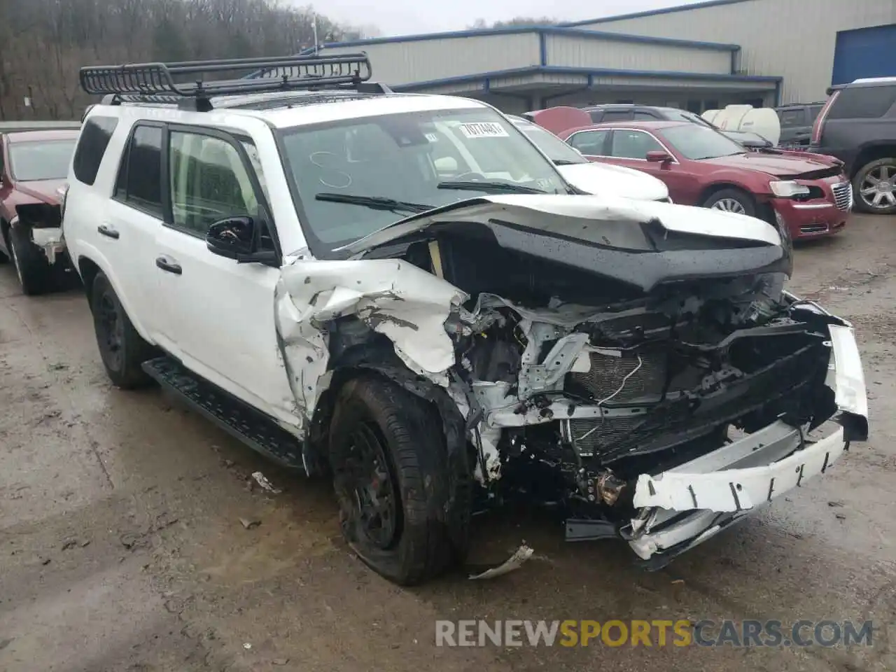 1 Photograph of a damaged car JTEHU5JR1M5898176 TOYOTA 4RUNNER 2021