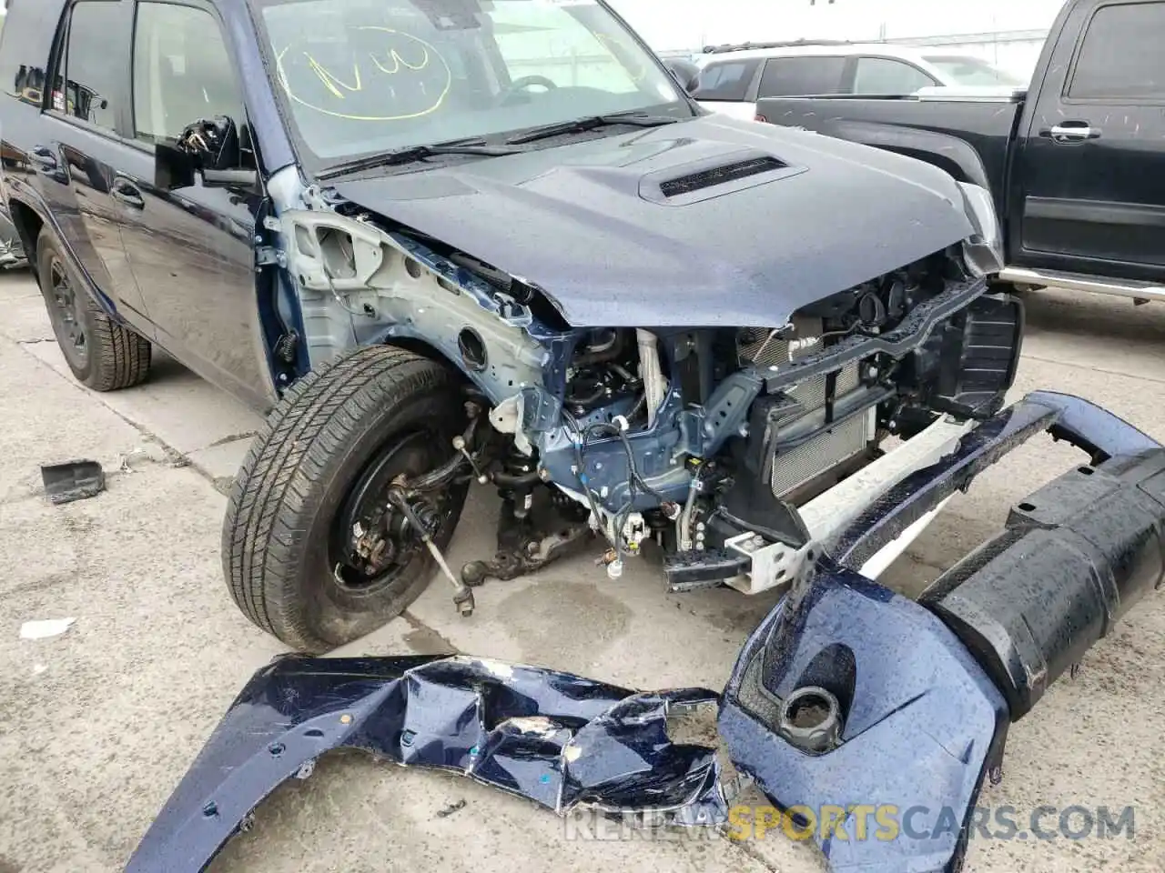 9 Photograph of a damaged car JTEHU5JR3M5851957 TOYOTA 4RUNNER 2021