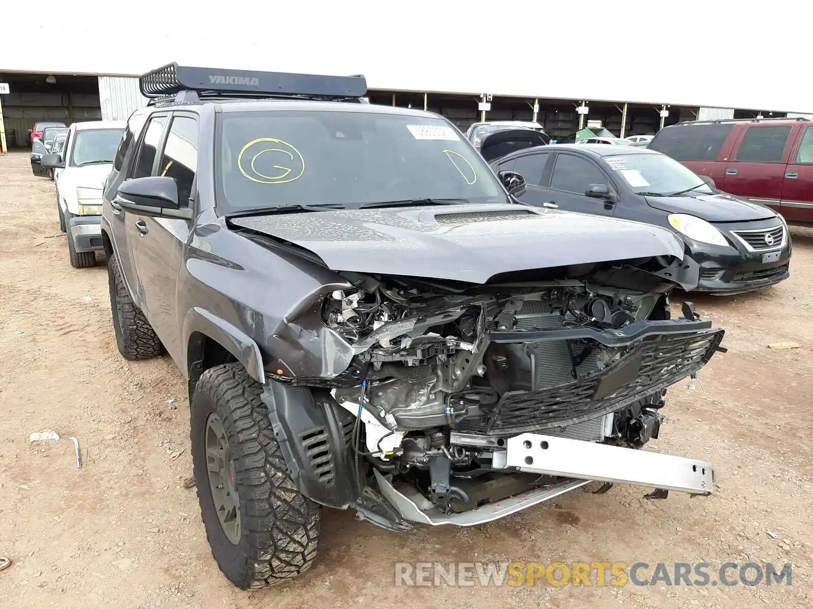 9 Photograph of a damaged car JTEHU5JR3M5869004 TOYOTA 4RUNNER 2021