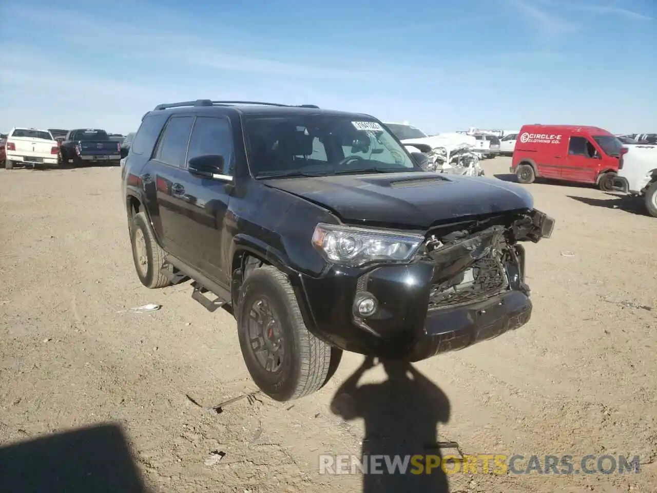 1 Photograph of a damaged car JTEHU5JR3M5879614 TOYOTA 4RUNNER 2021