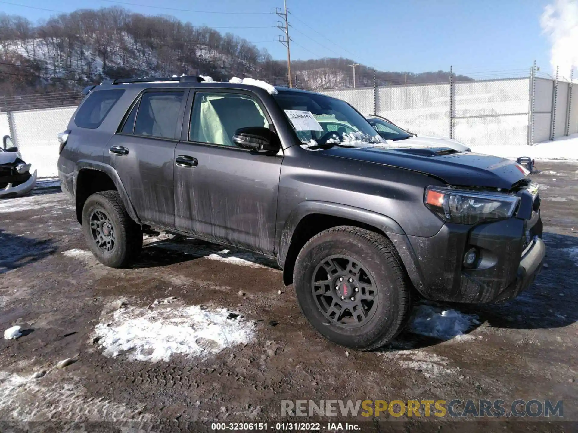 1 Фотография поврежденного автомобиля JTEHU5JR4M5956538 TOYOTA 4RUNNER 2021