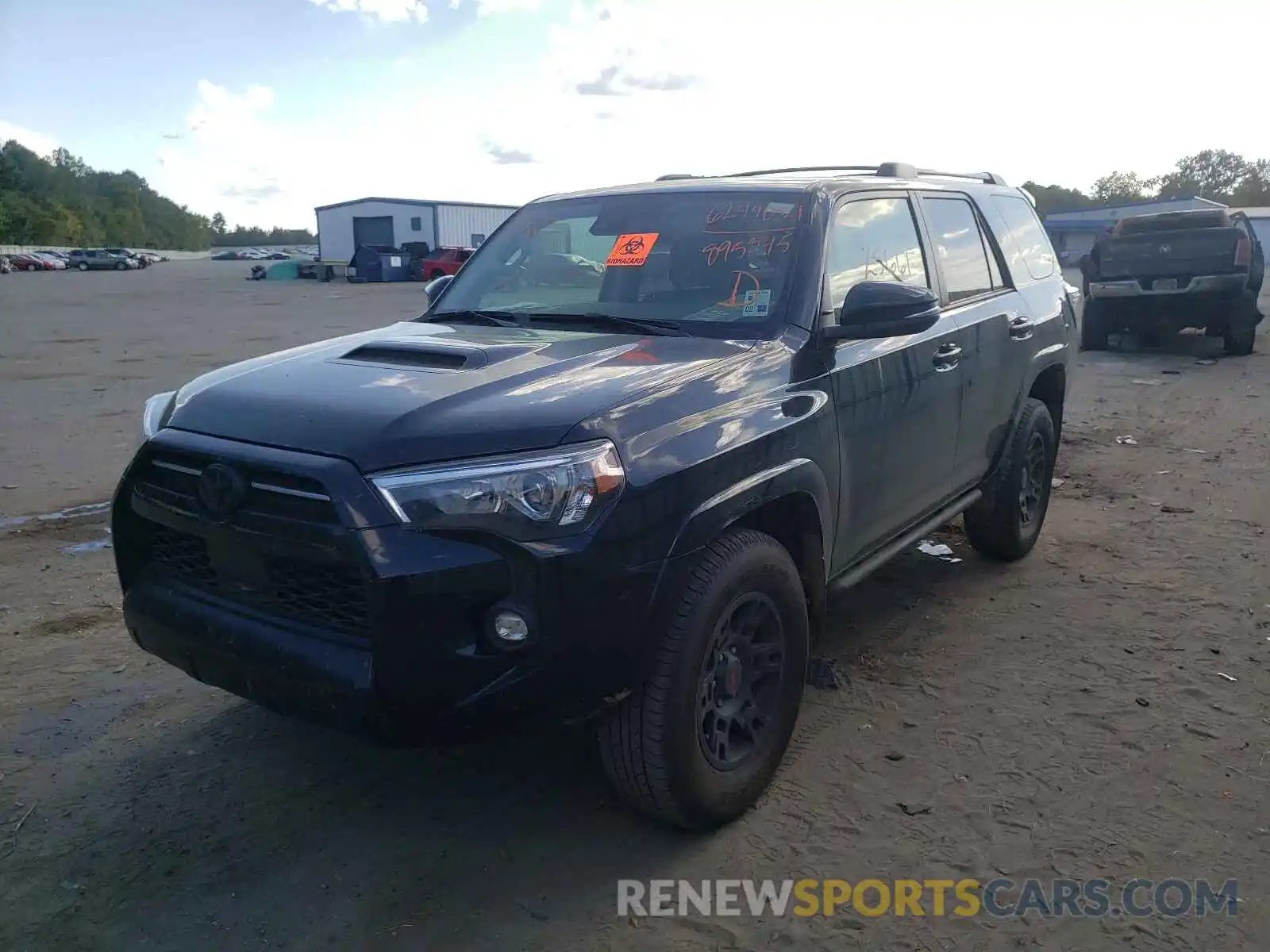 2 Photograph of a damaged car JTEHU5JR5M5895345 TOYOTA 4RUNNER 2021