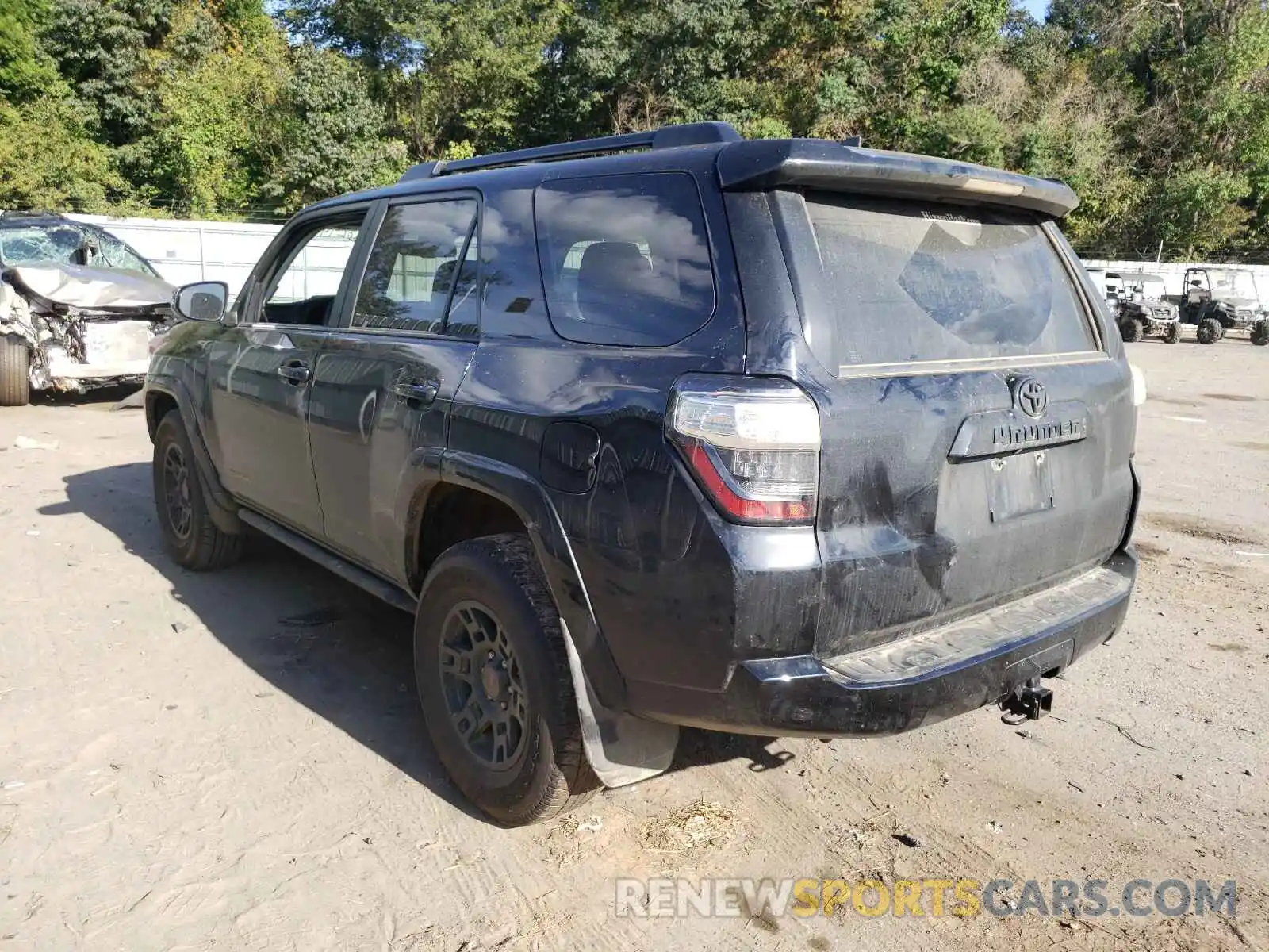 3 Фотография поврежденного автомобиля JTEHU5JR5M5895345 TOYOTA 4RUNNER 2021