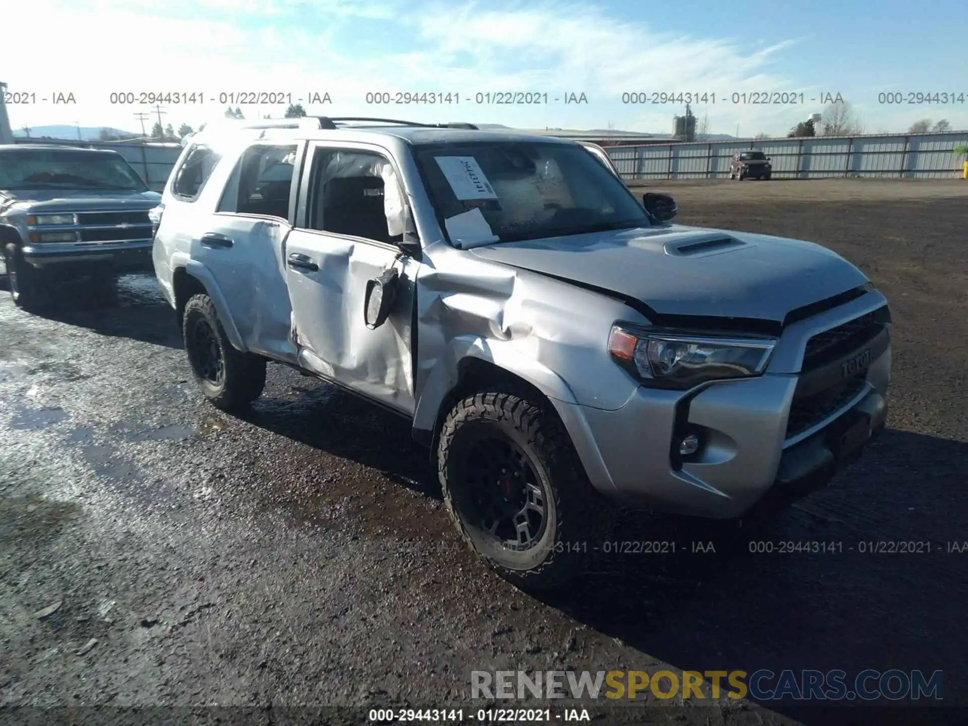 1 Photograph of a damaged car JTEHU5JR6M5839978 TOYOTA 4RUNNER 2021