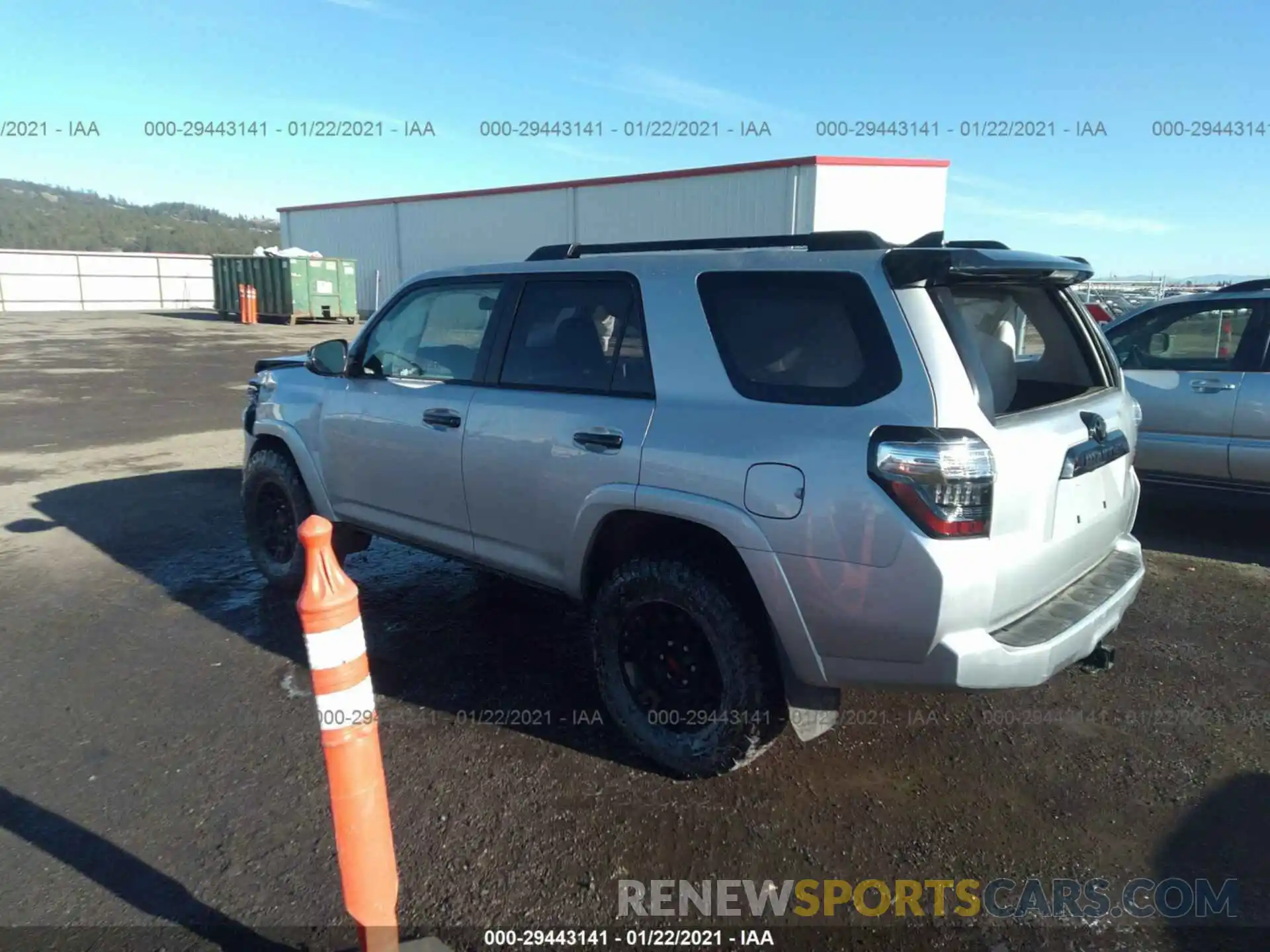 3 Photograph of a damaged car JTEHU5JR6M5839978 TOYOTA 4RUNNER 2021