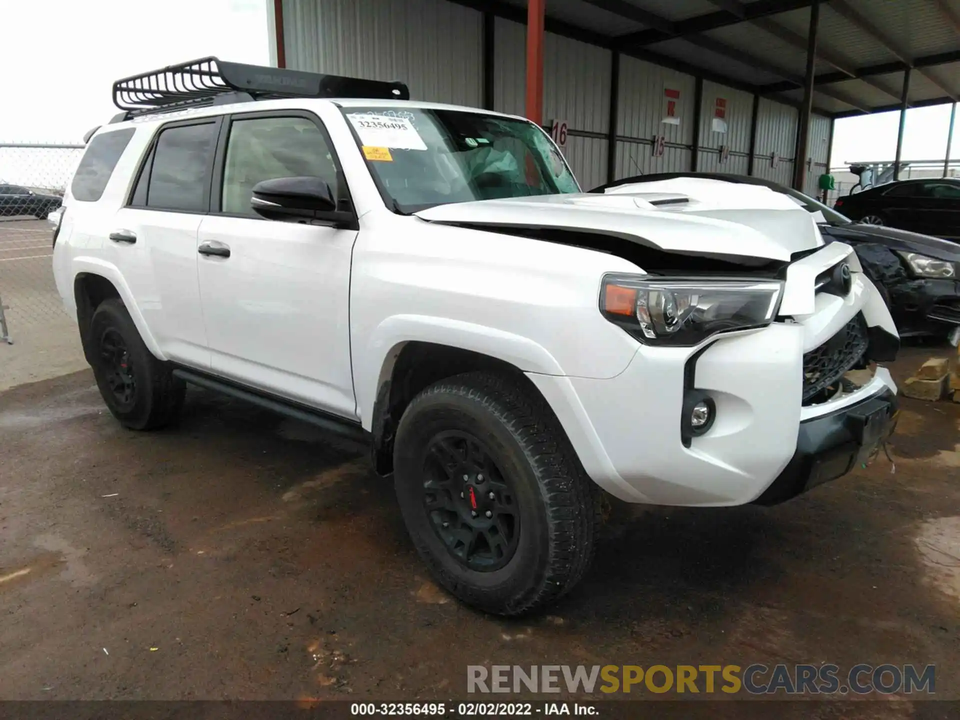 1 Фотография поврежденного автомобиля JTEHU5JR6M5909849 TOYOTA 4RUNNER 2021