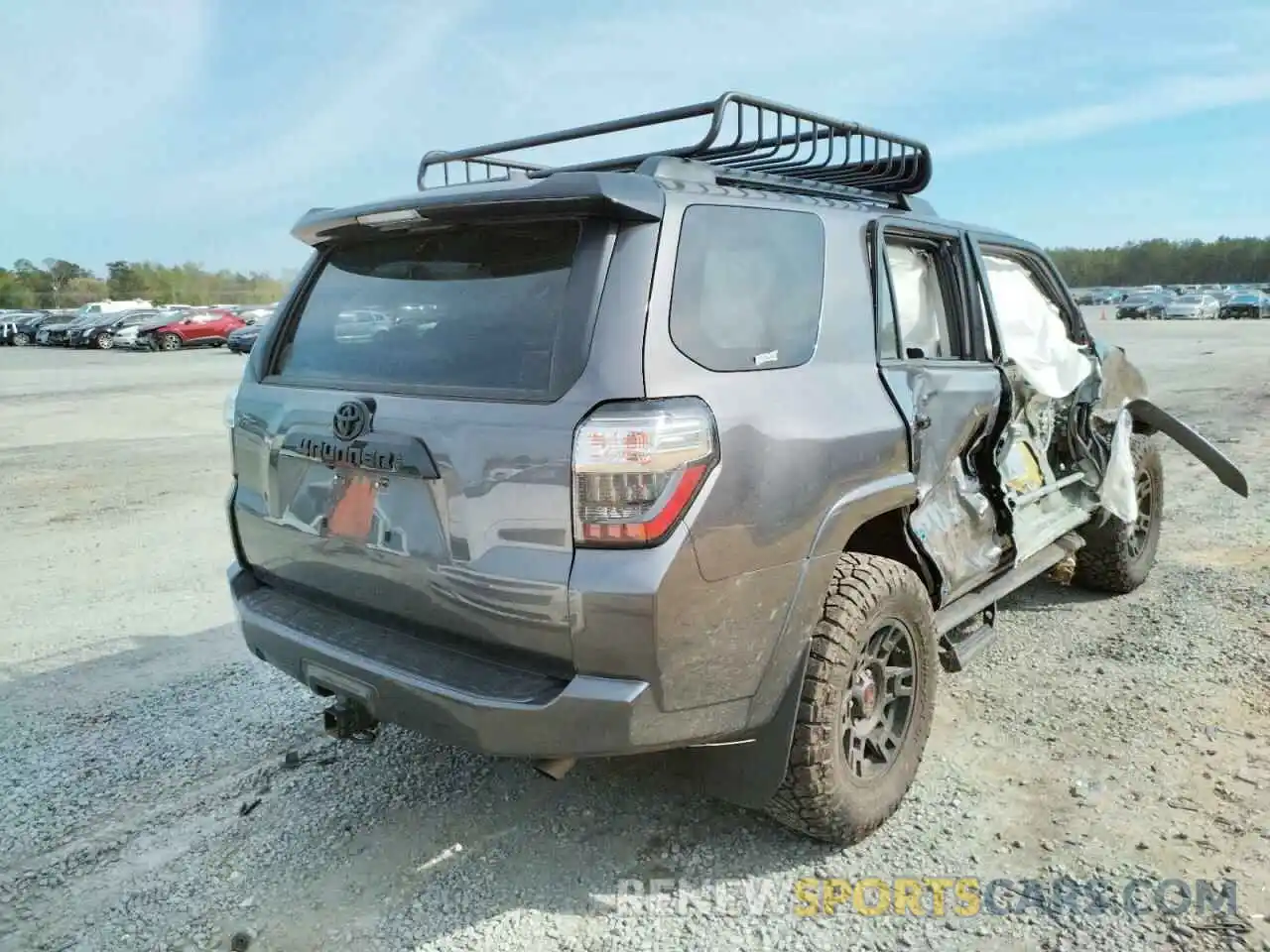 4 Фотография поврежденного автомобиля JTEHU5JR6M5961224 TOYOTA 4RUNNER 2021