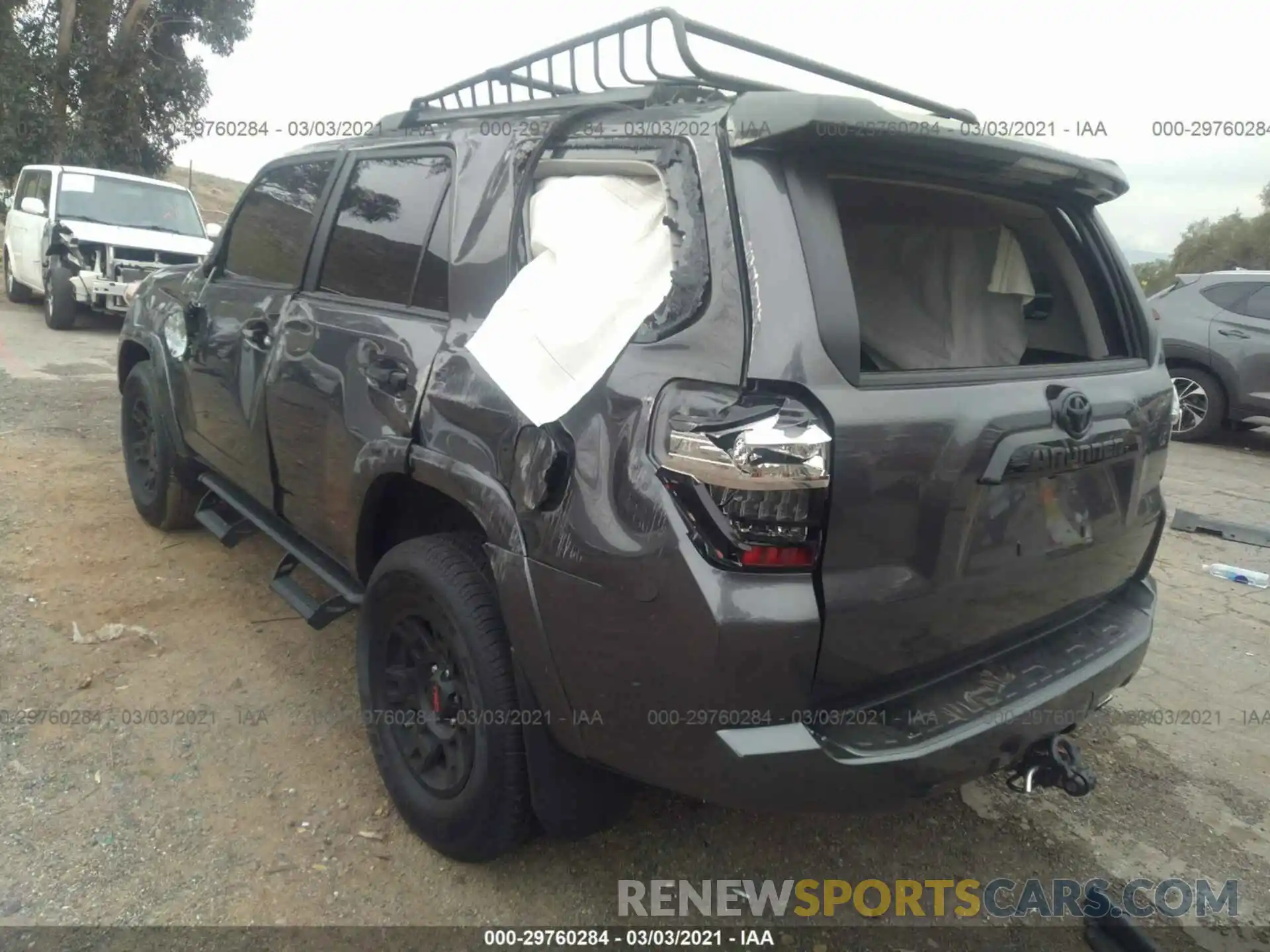 3 Photograph of a damaged car JTEHU5JR7M5844980 TOYOTA 4RUNNER 2021