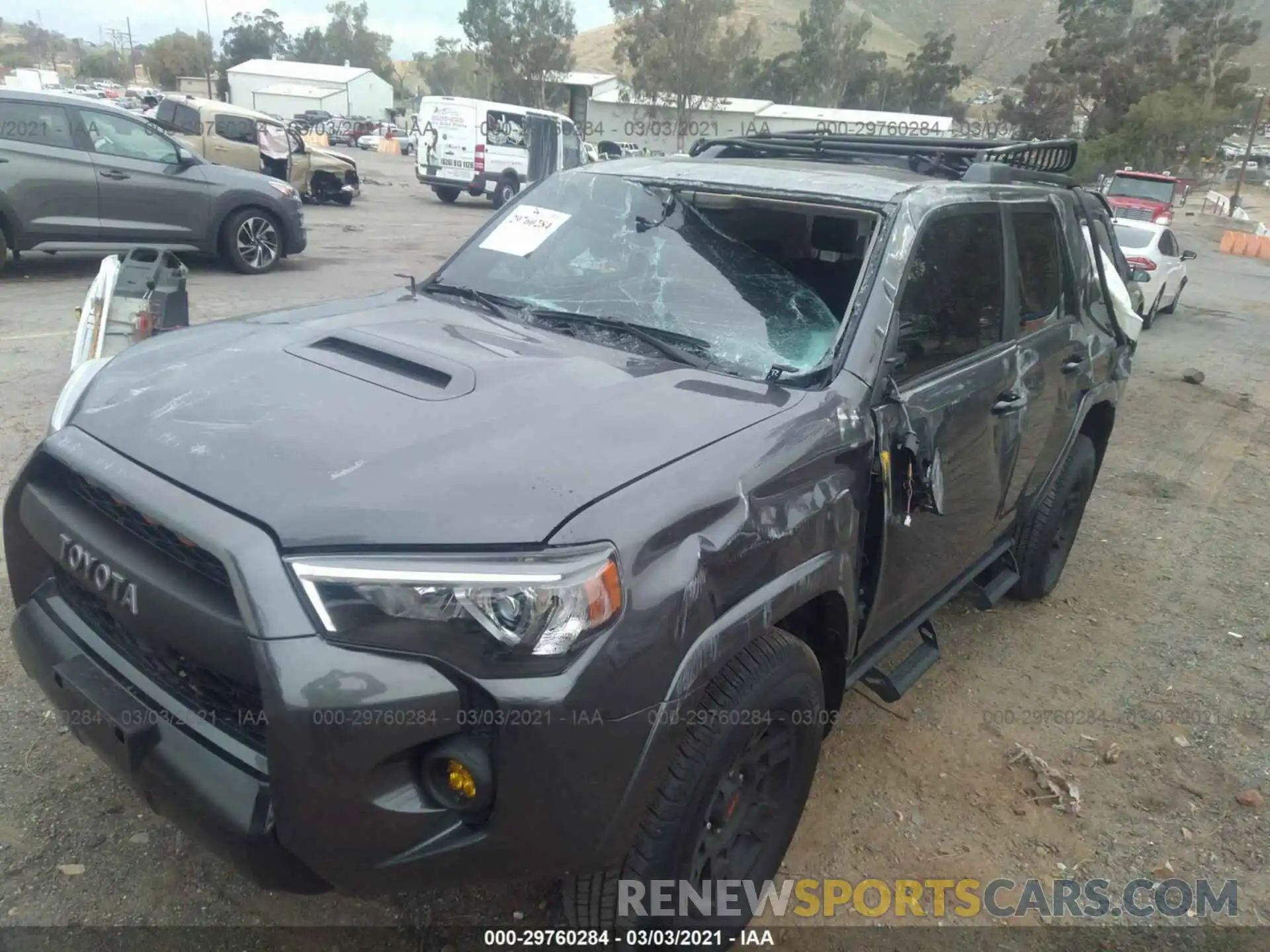 6 Photograph of a damaged car JTEHU5JR7M5844980 TOYOTA 4RUNNER 2021