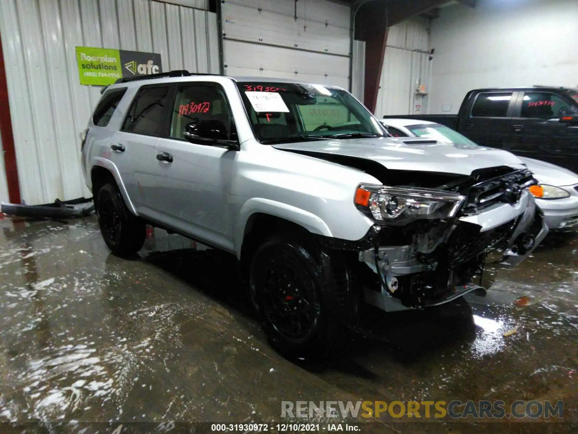 1 Photograph of a damaged car JTEHU5JR7M5926918 TOYOTA 4RUNNER 2021