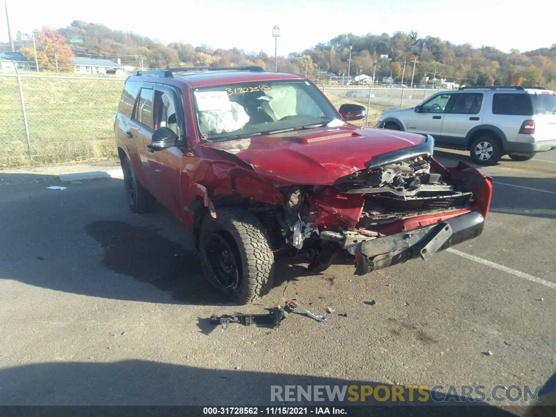 6 Photograph of a damaged car JTEHU5JR8M5860783 TOYOTA 4RUNNER 2021